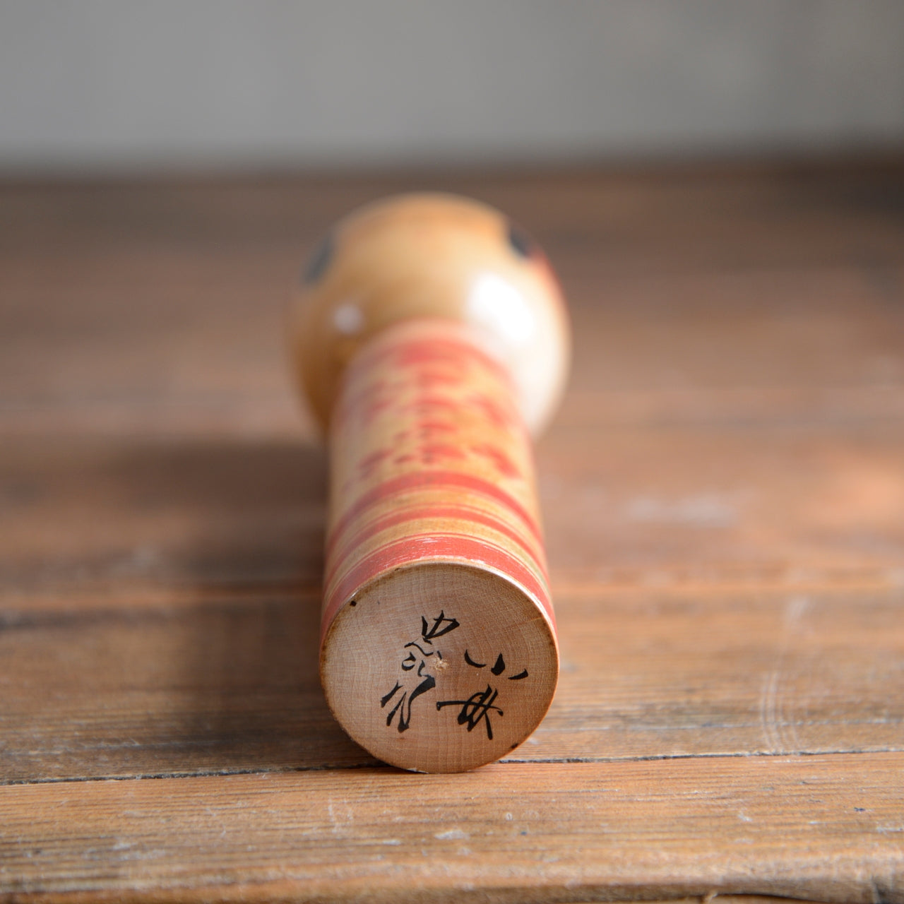 Set of 3 Traditional Japanese Folk Art Kokeshi Dolls