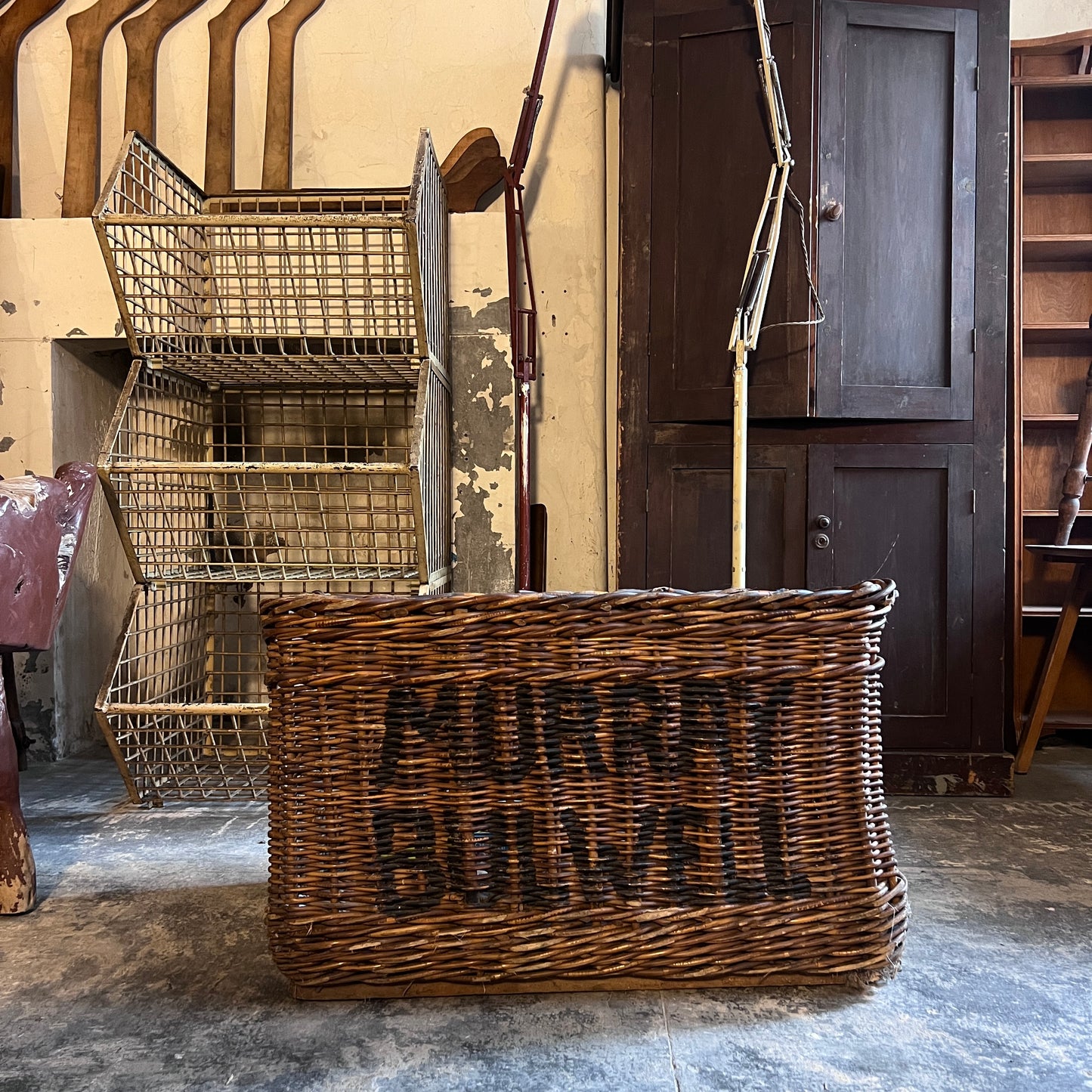 19th Century Mill Basket - Murray Bulwell