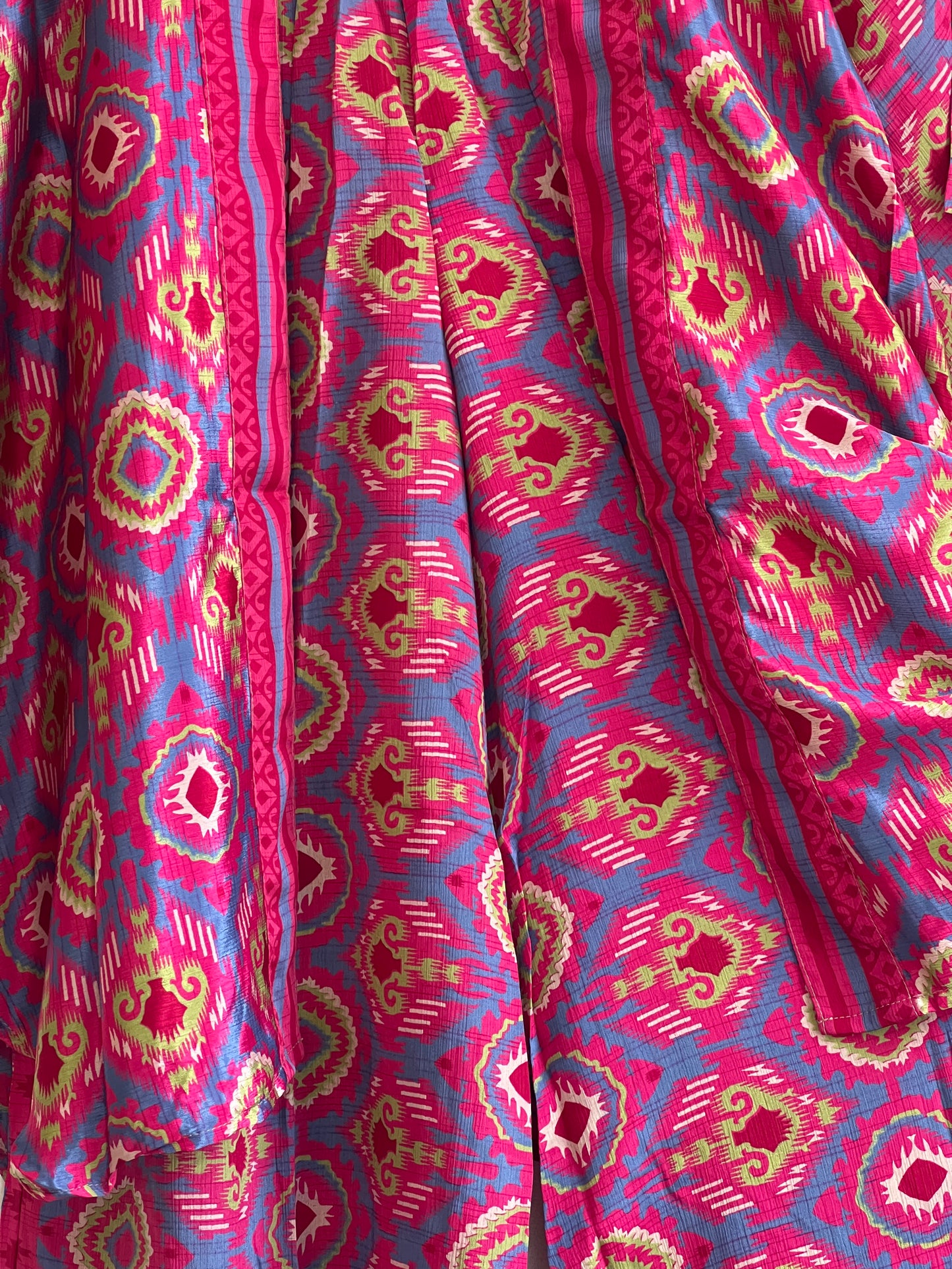 Vintage Silk Trousers & Shirt Co-ordinated Set