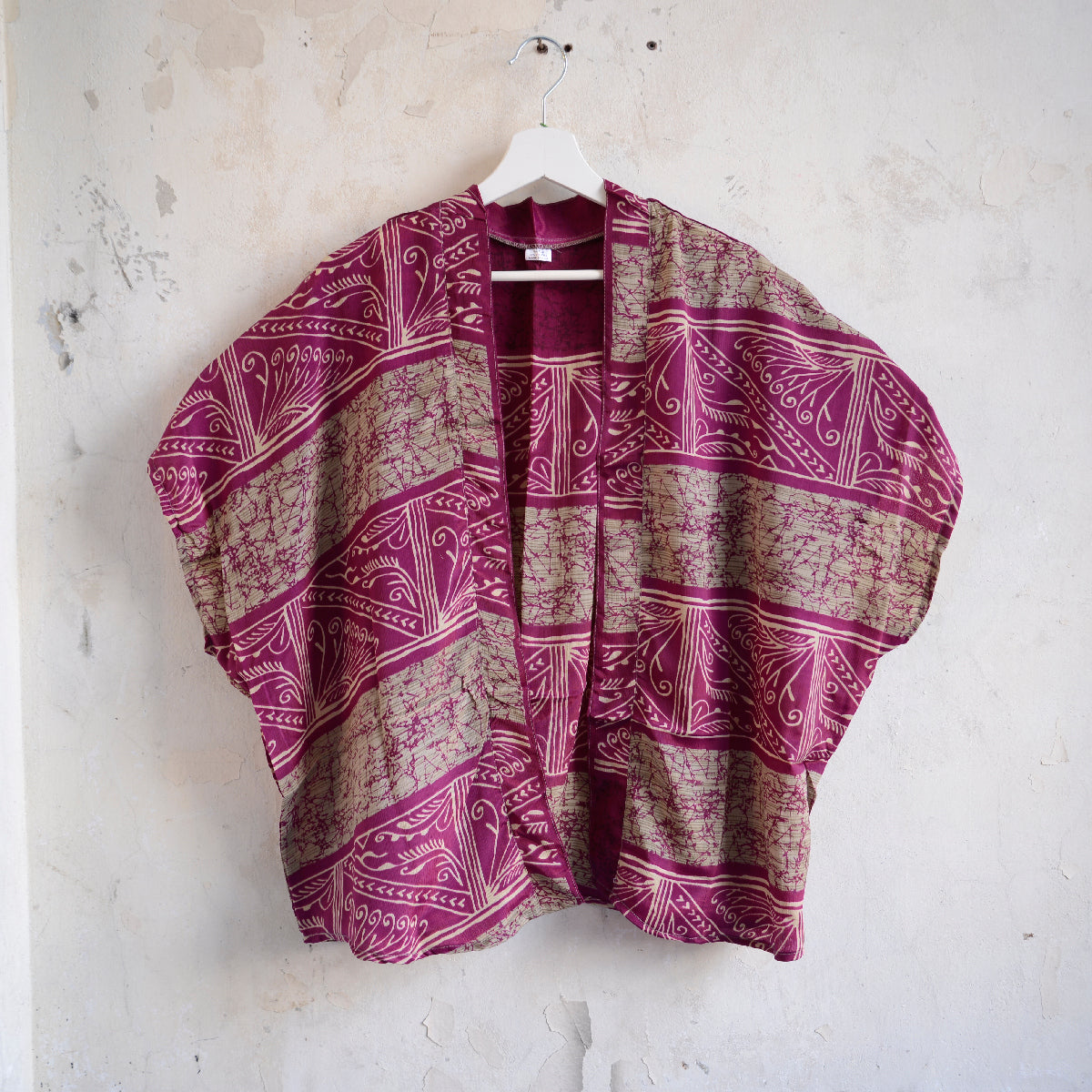 Vintage Silk Shrug Blouse