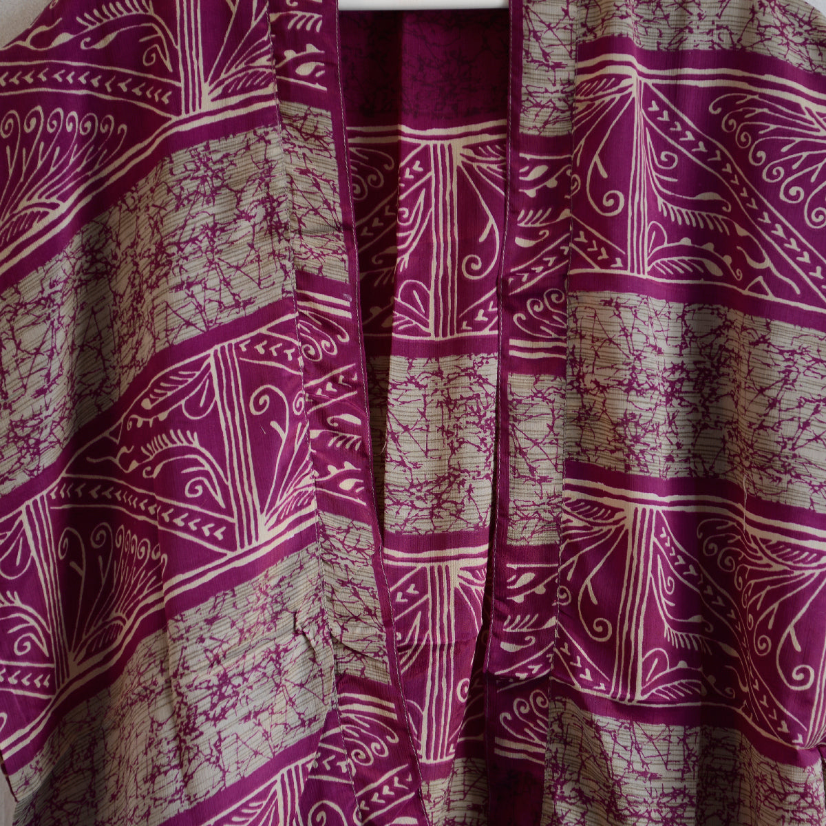 Vintage Silk Shrug Blouse