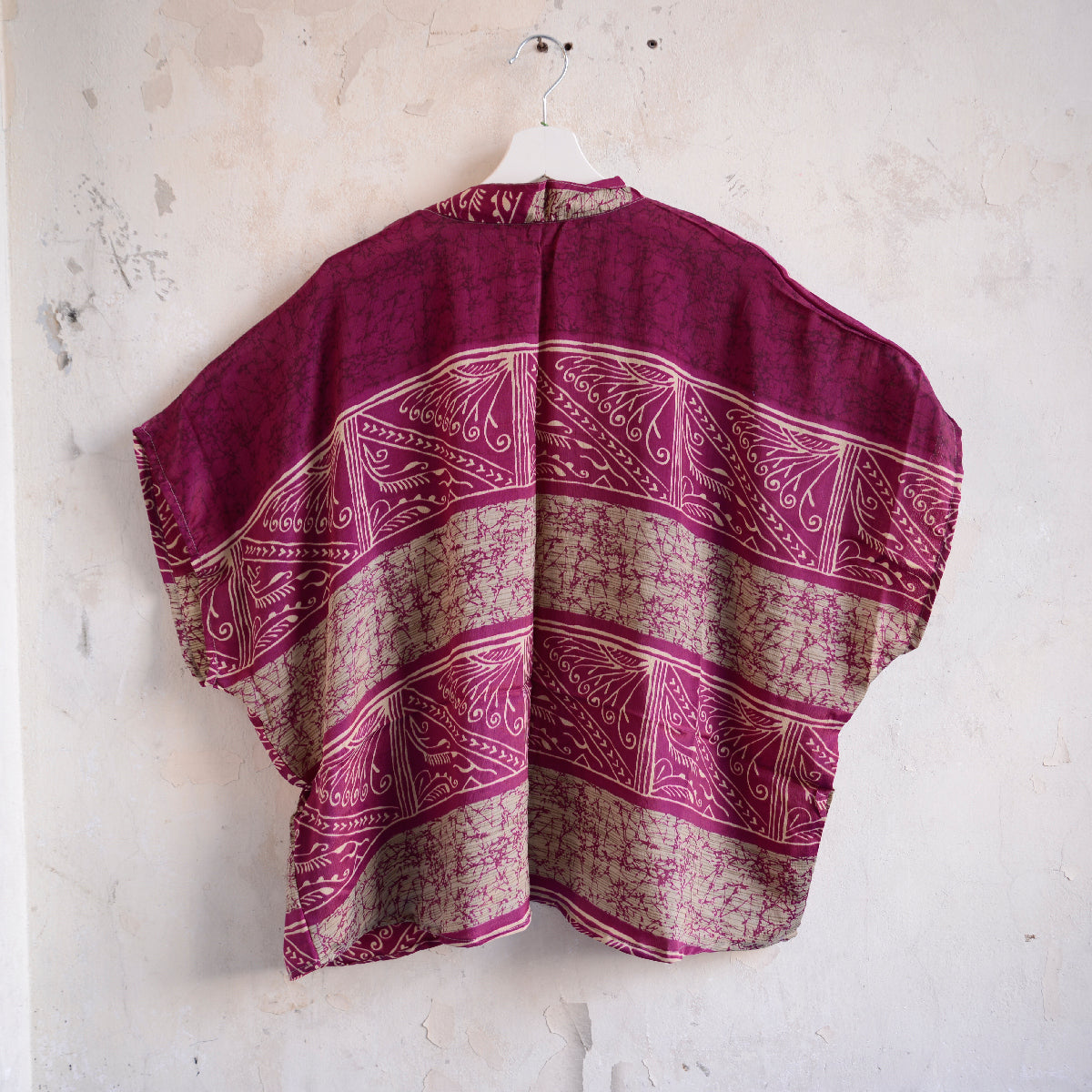 Vintage Silk Shrug Blouse