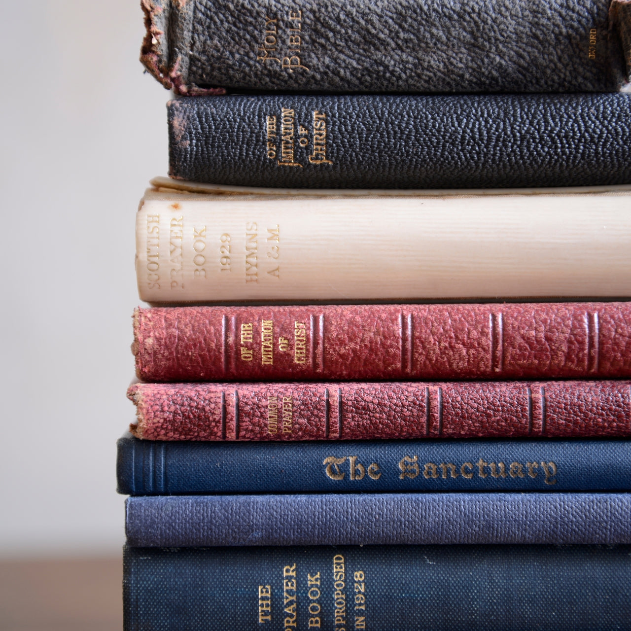 Collection of Antique Bibles, Hymn and Prayer Books