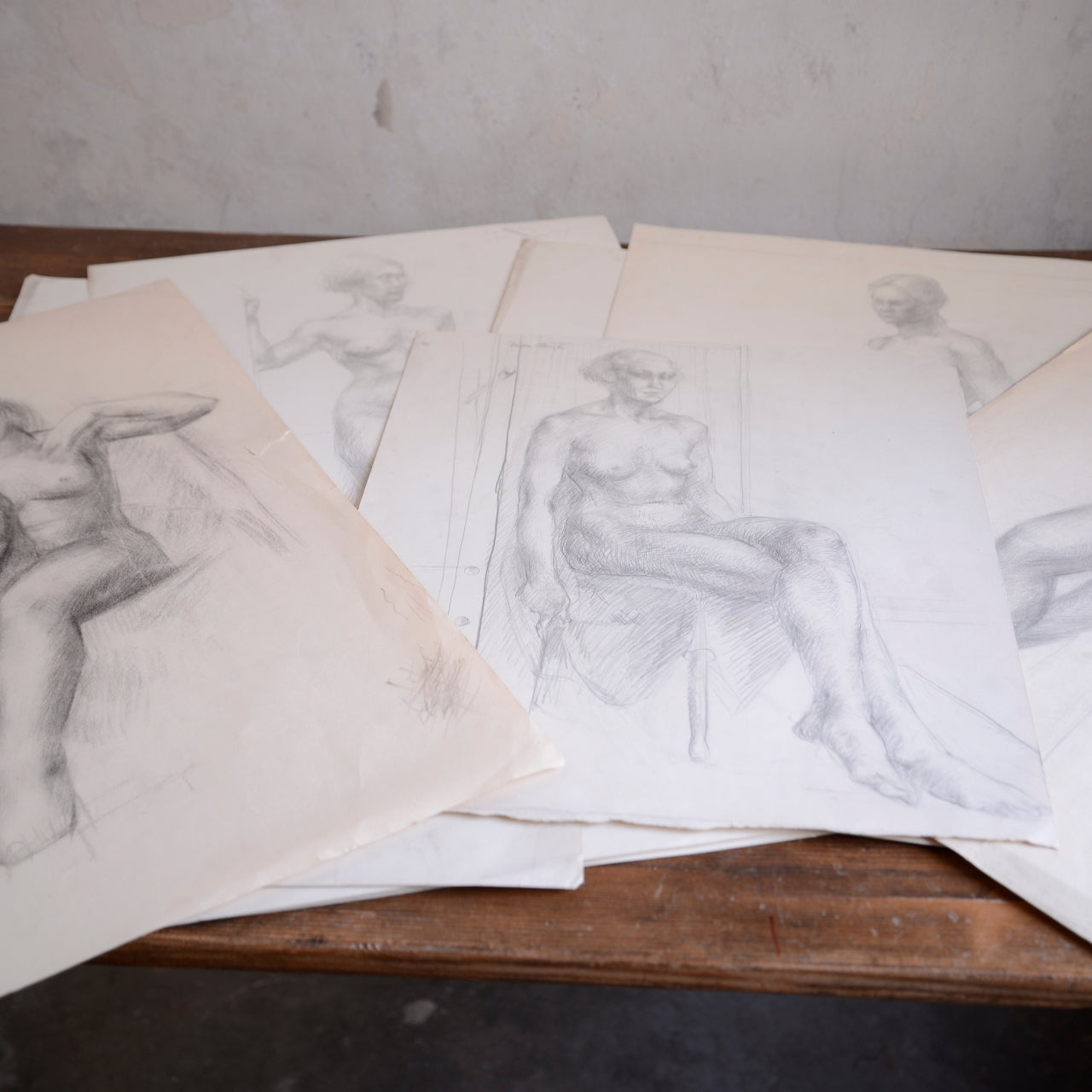 Collection of Femail Life Studies | FREDA H. CLOUGH (English 1915-2008)