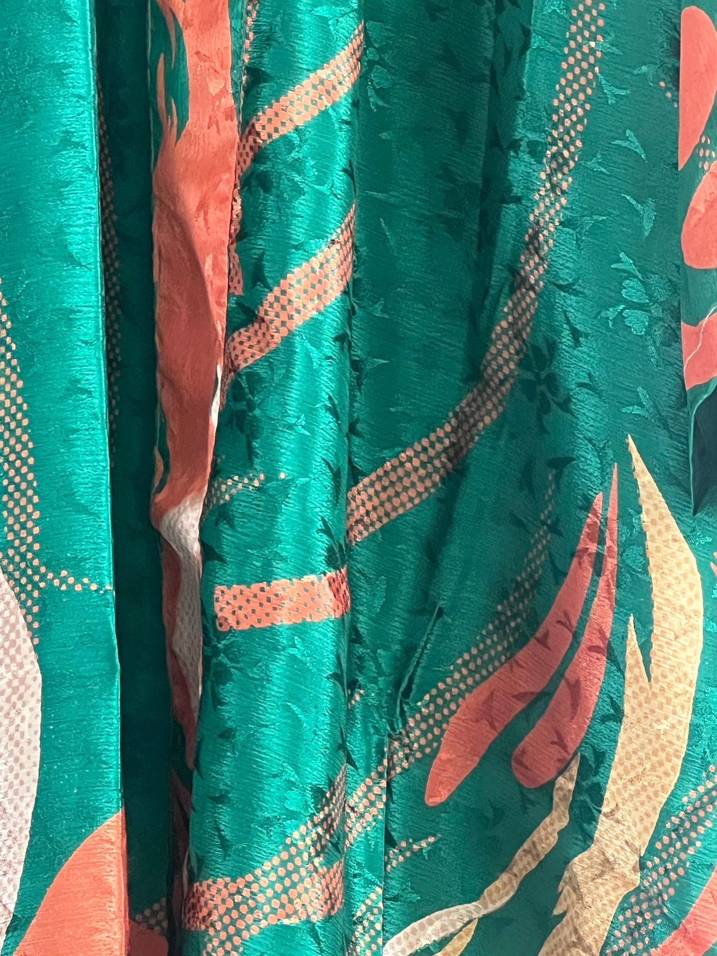 Vintage Silk Trousers & Shirt Co-ordinated Set