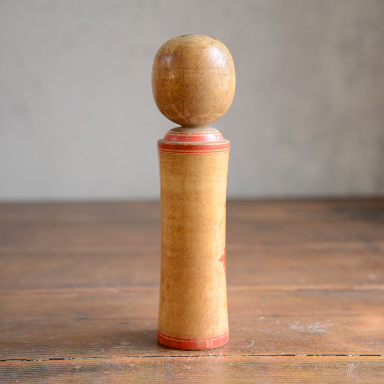 Set of 3 Traditional Japanese Folk Art Kokeshi Dolls