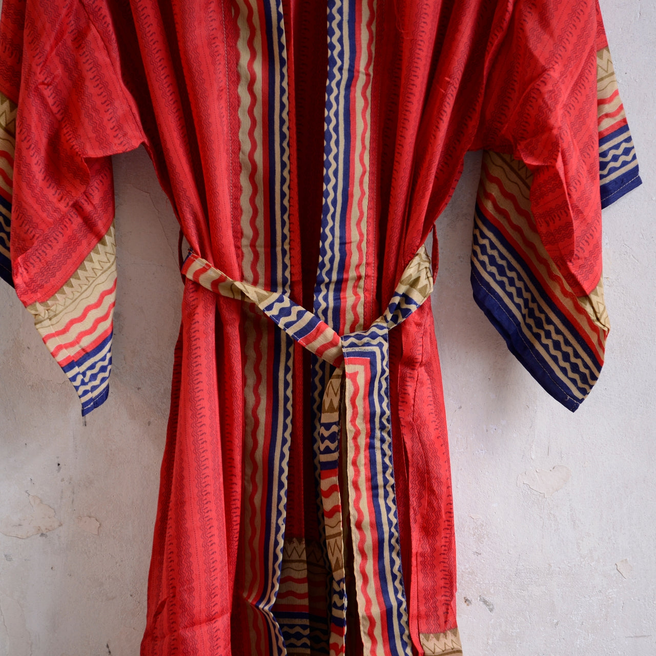 Long Vintage Silk Kimono