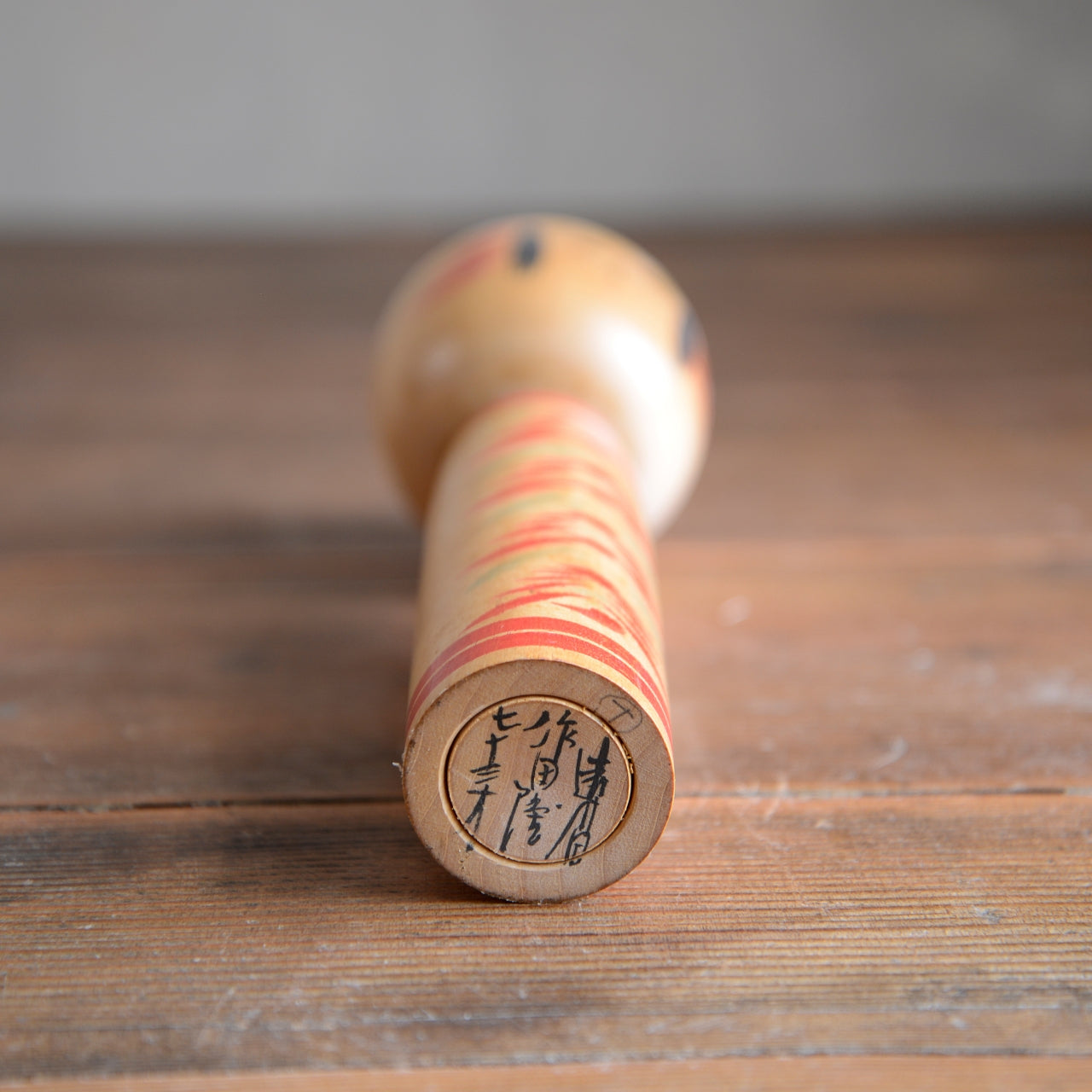 Set of 3 Traditional Japanese Folk Art Kokeshi Dolls