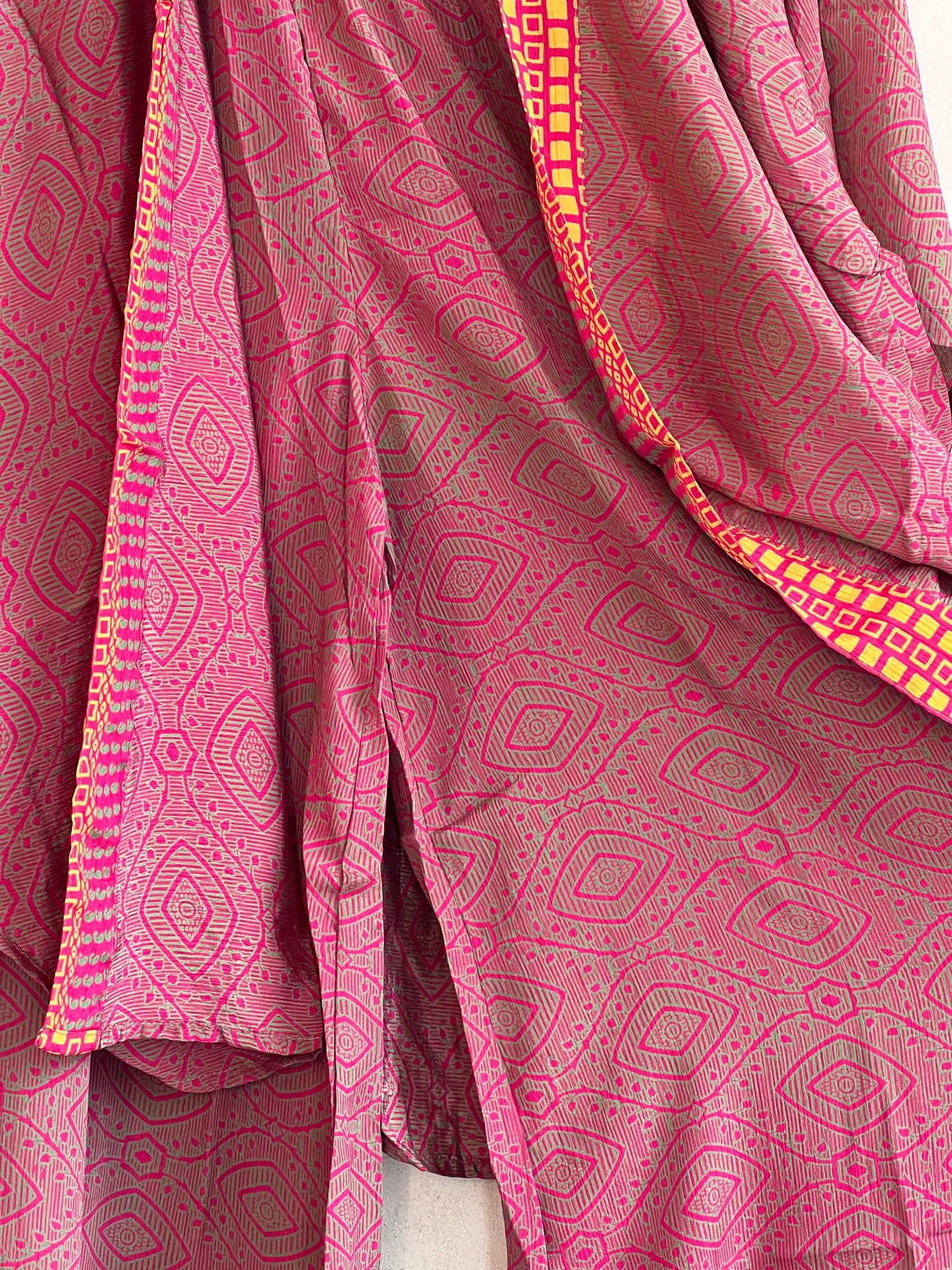 Vintage Silk Trousers & Shirt Co-ordinated Set