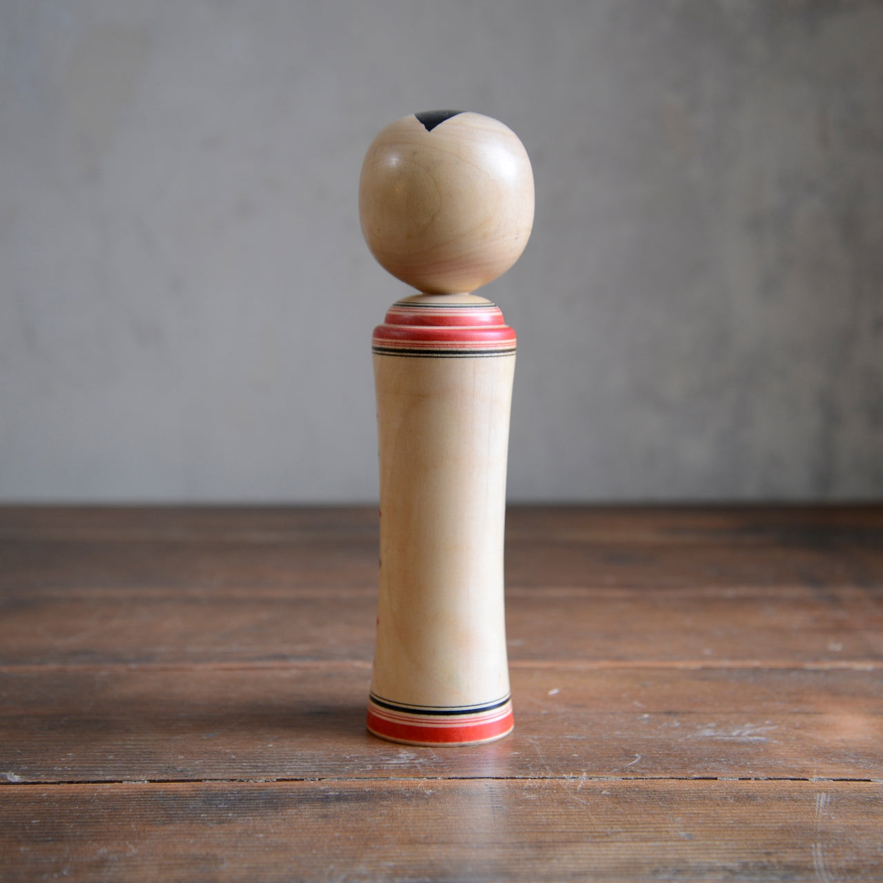 Set of 3 Traditional Japanese Folk Art Kokeshi Dolls