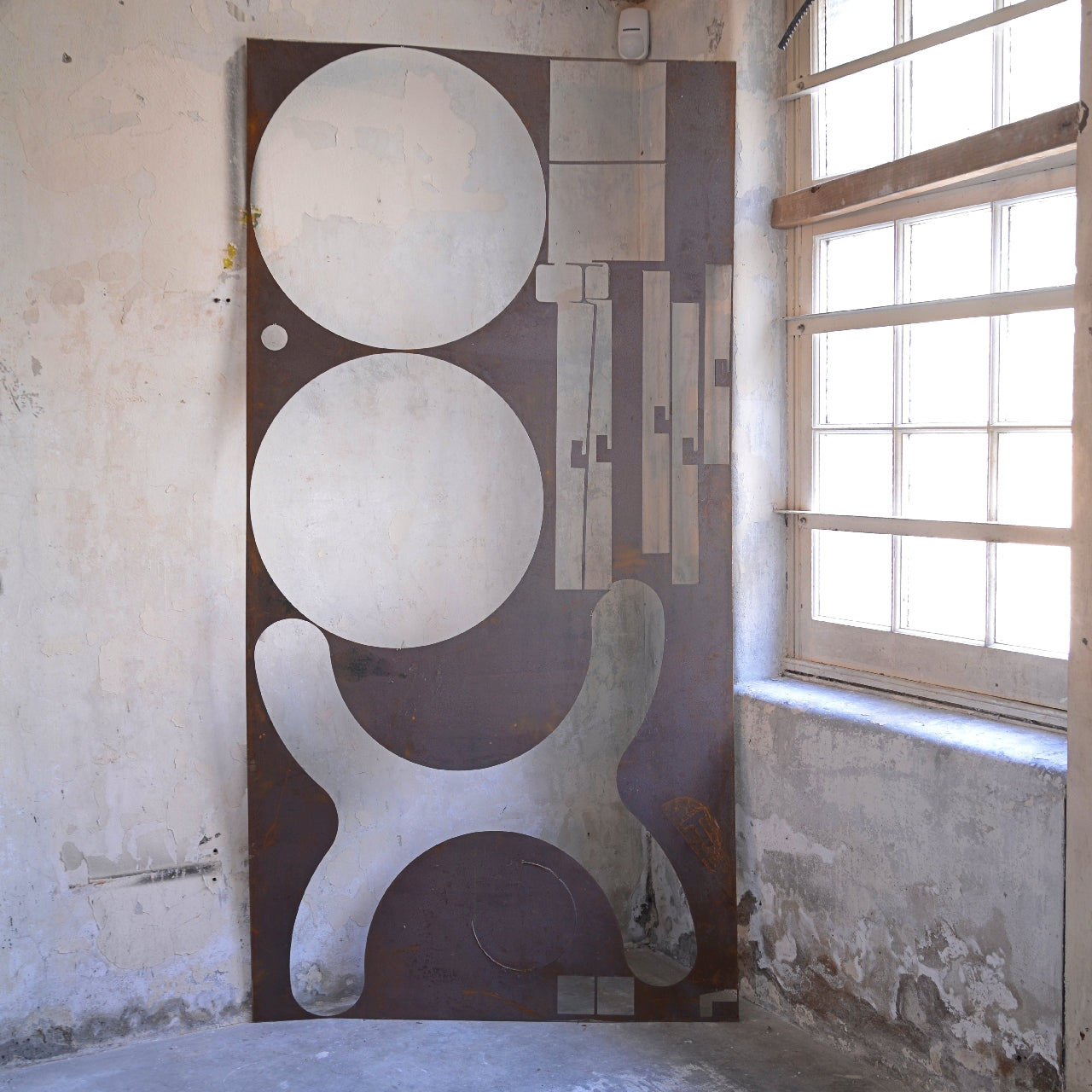 Steel Art Piece - Circles
