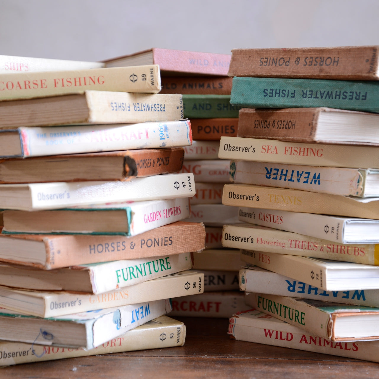 Collection of 57 Observer Books