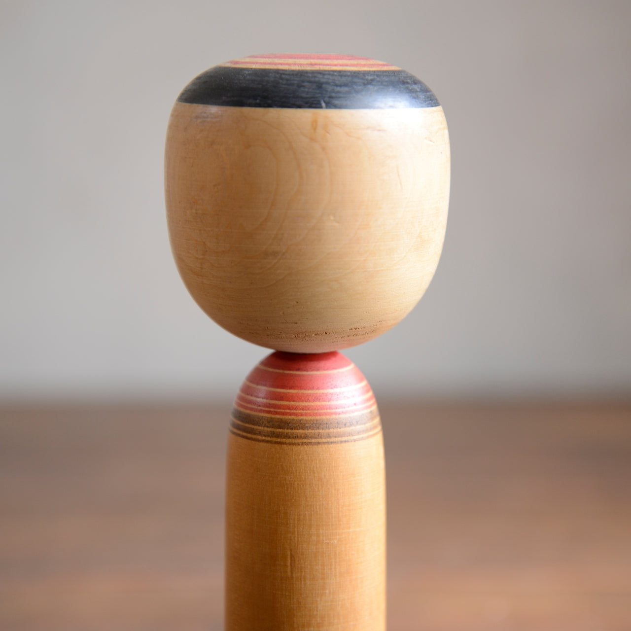 Set of 3 Traditional Japanese Folk Art Kokeshi Dolls