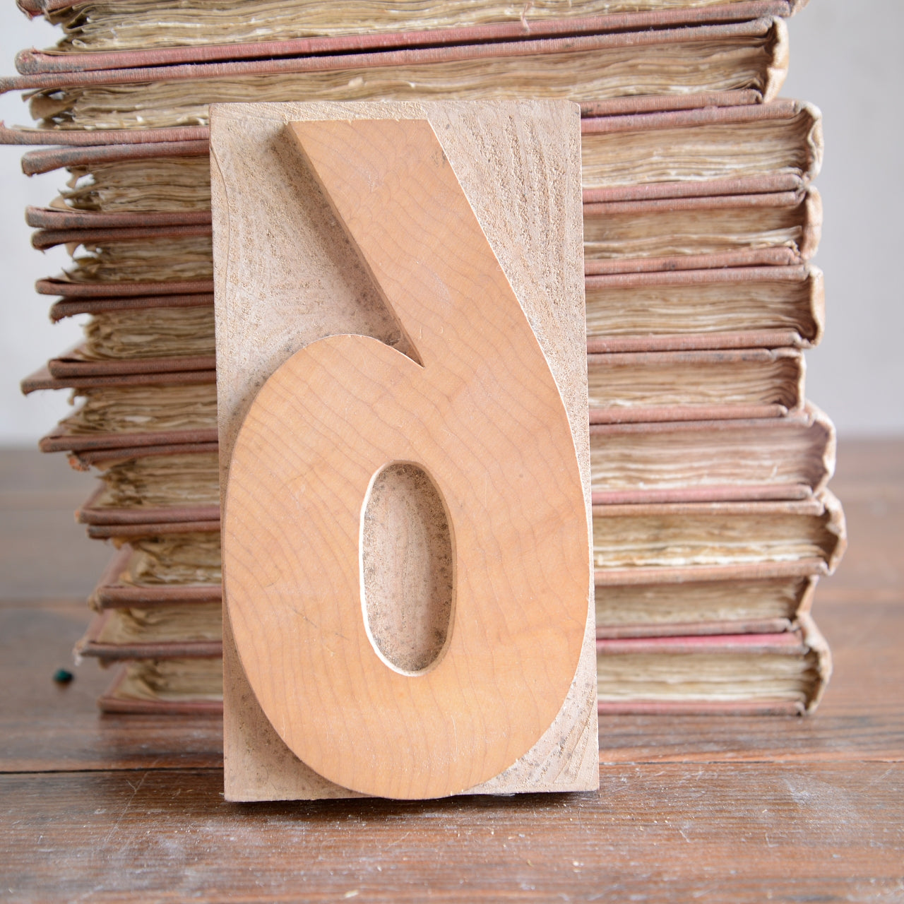 1950’s Wooden Letterpress Type - 15.5cm