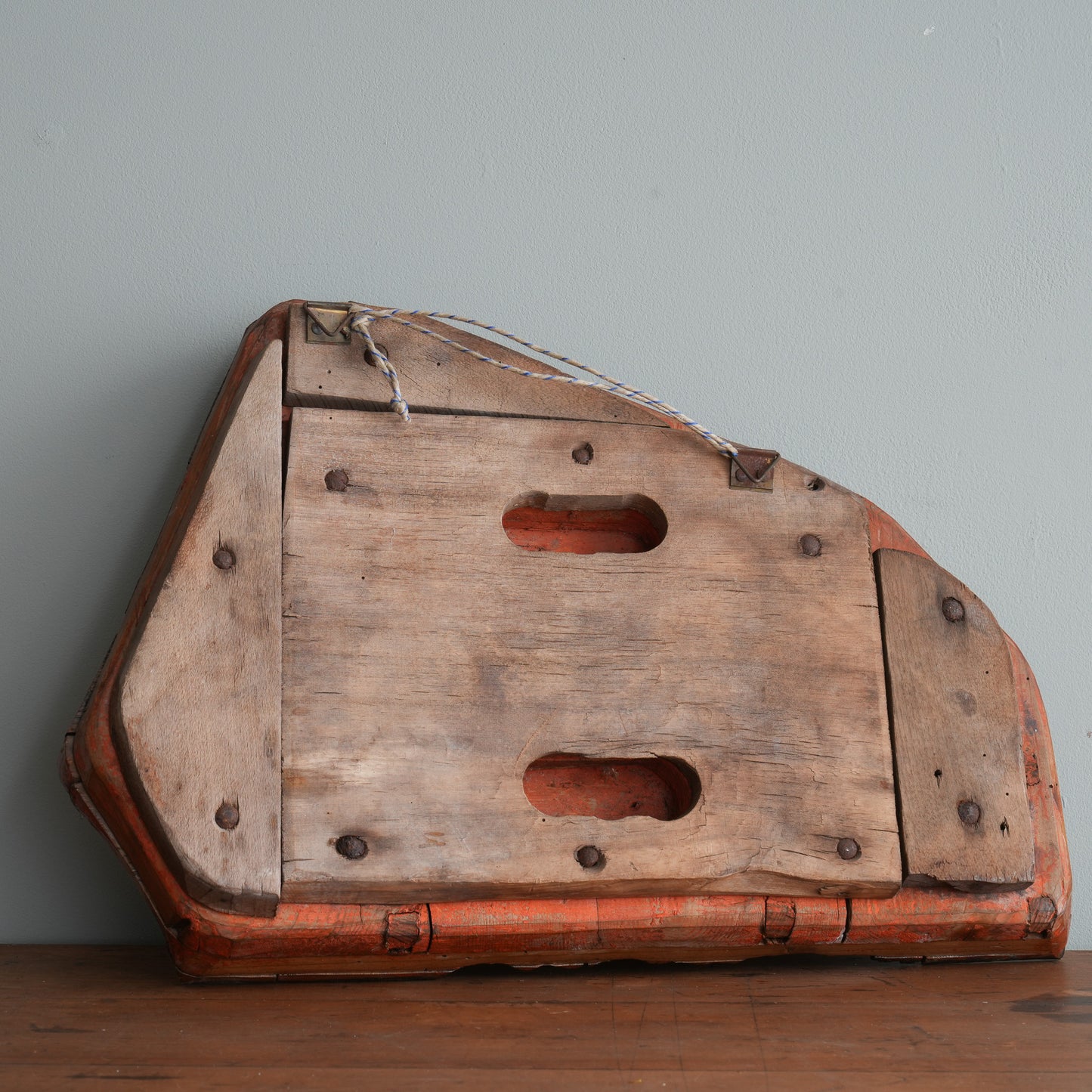 19th Century Hand-Carved Printers Woodblock of a Dog
