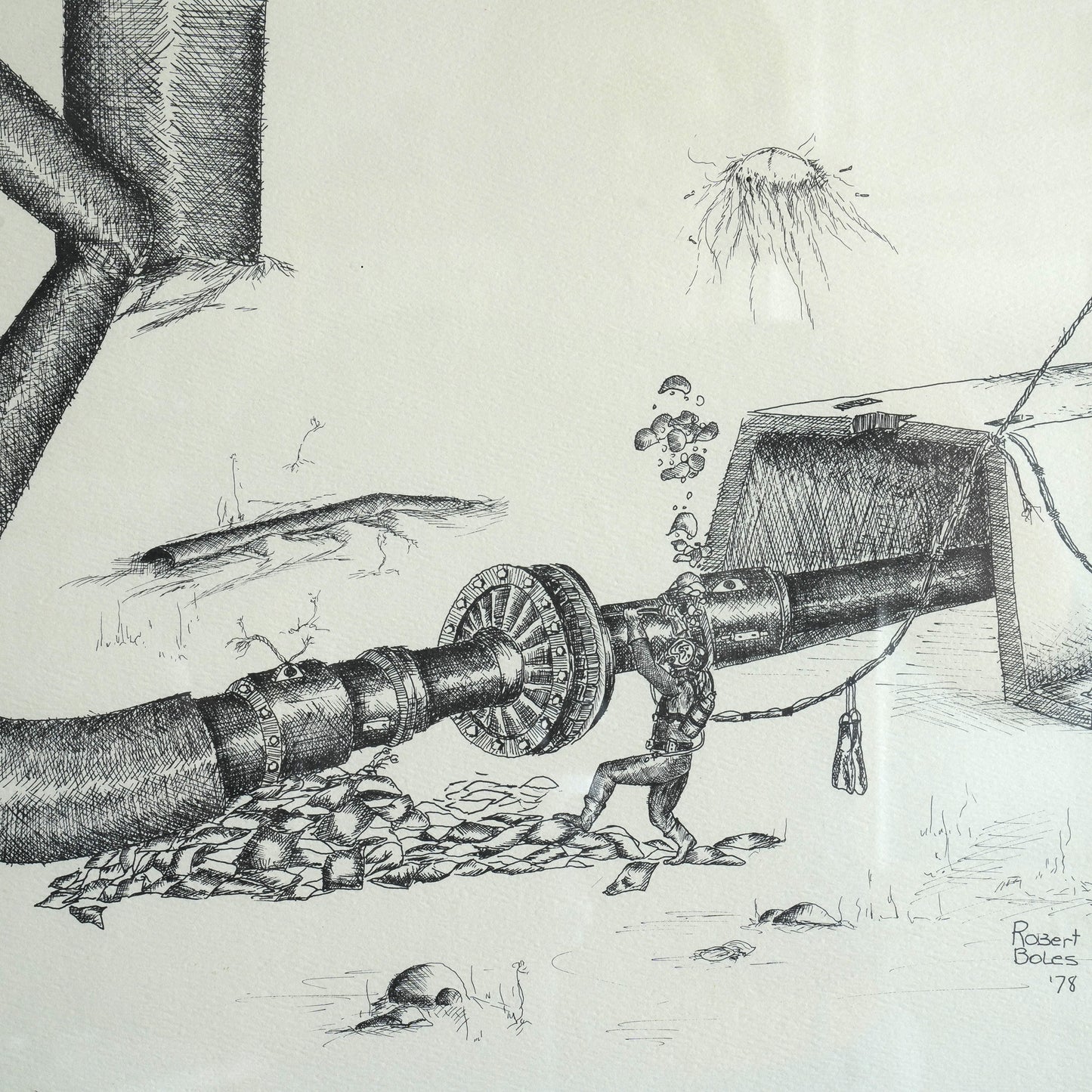 Deep Sea Diving & Underwater repair 1 | ROBERT BOLES (English) 1978