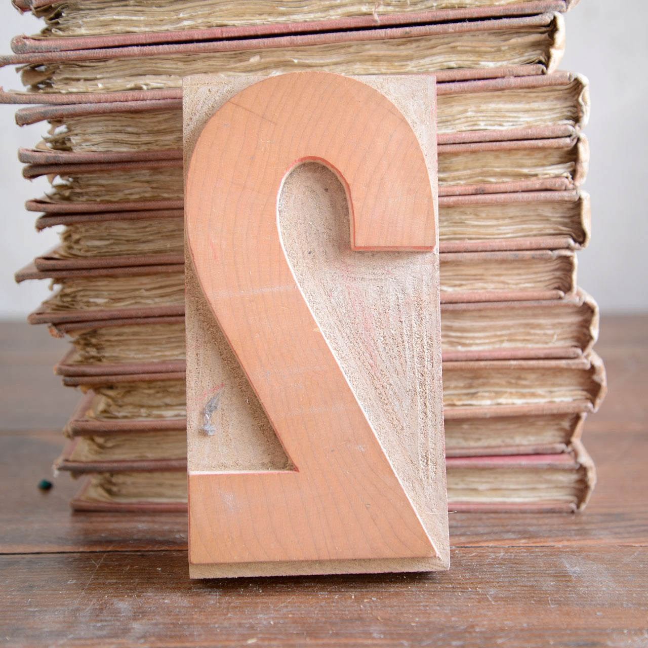 1950’s Wooden Letterpress Type - 15.5cm