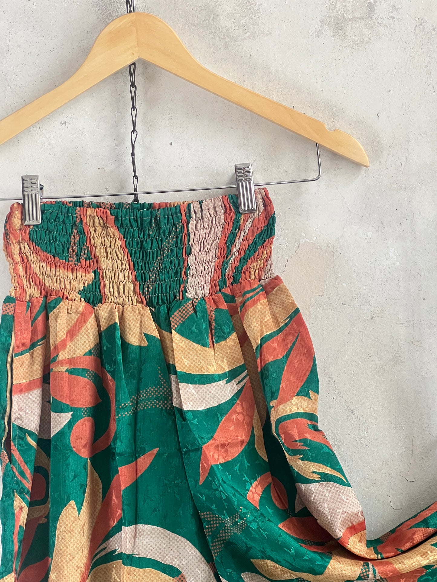 Vintage Silk Trousers & Shirt Co-ordinated Set