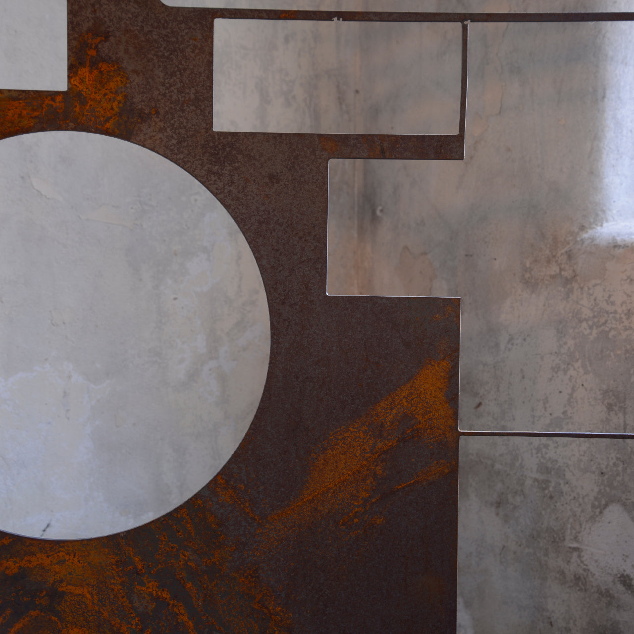 Steel Art Piece - Lines