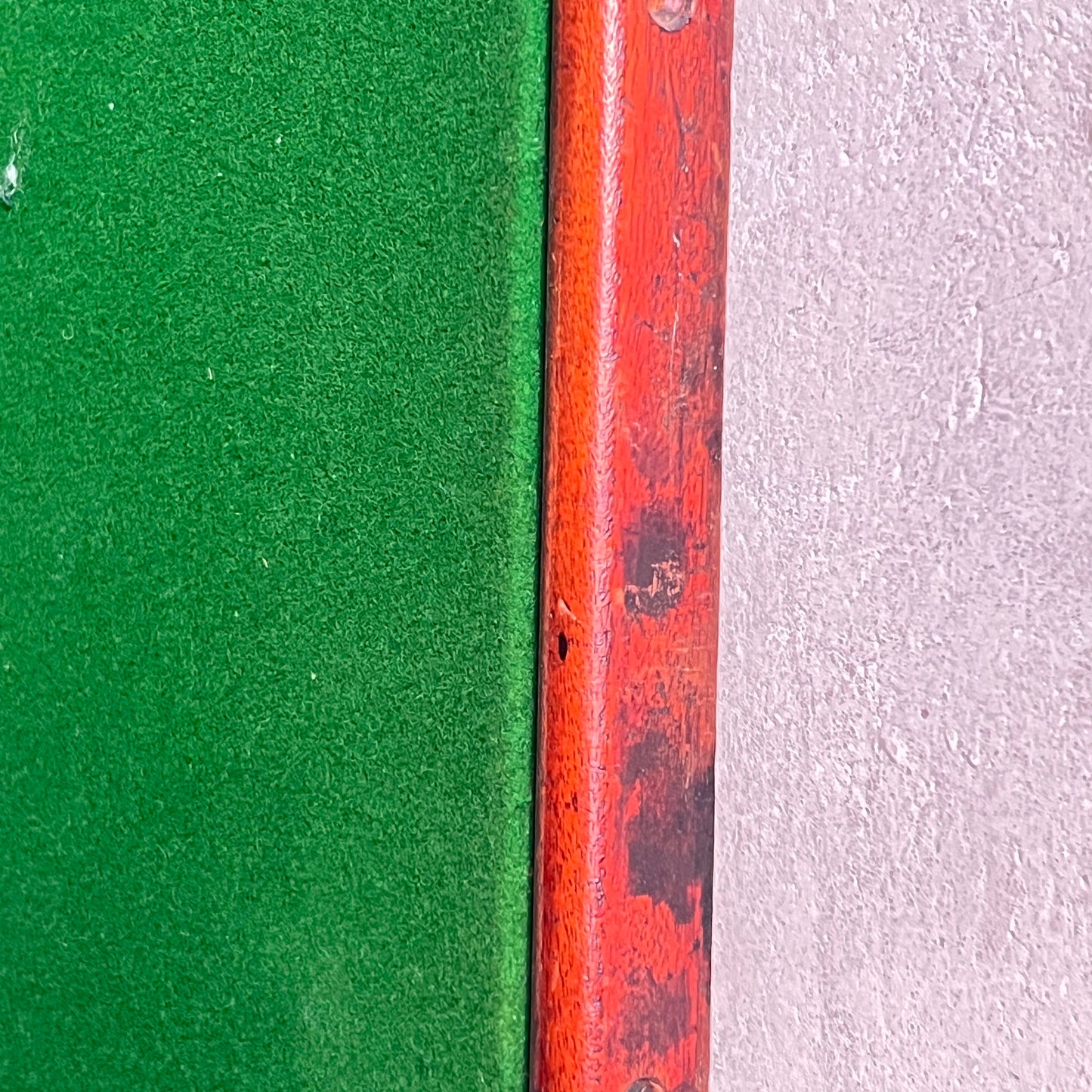 Late 19th Century Notice Pin Board with Mahogany Frame