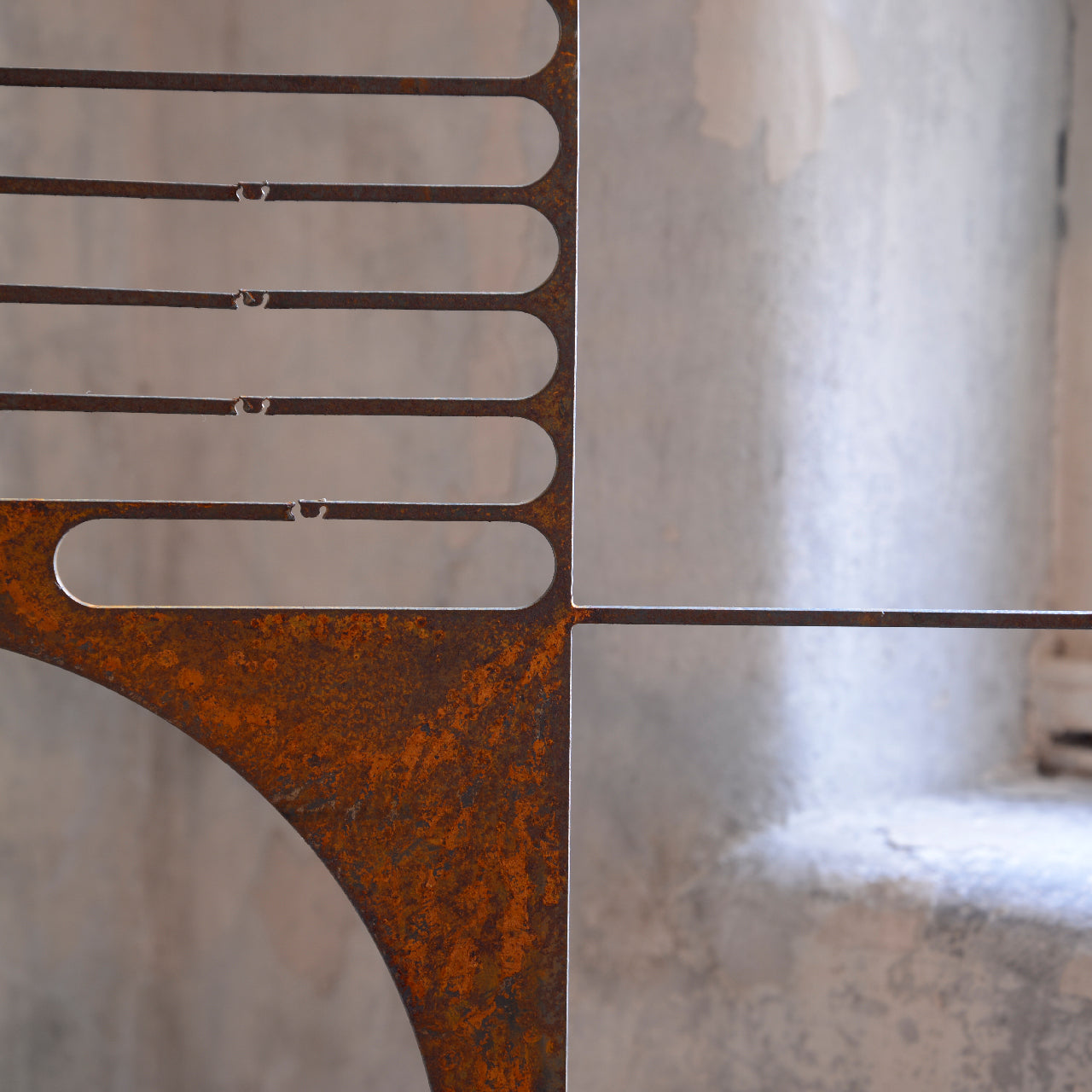 Steel Art Piece - Lines