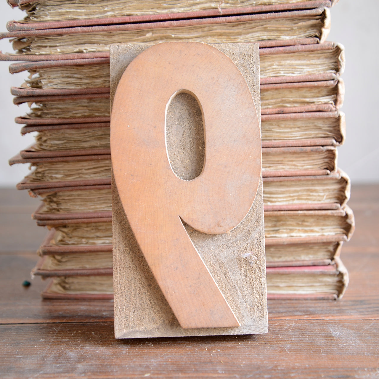 1950’s Wooden Letterpress Type - 15.5cm