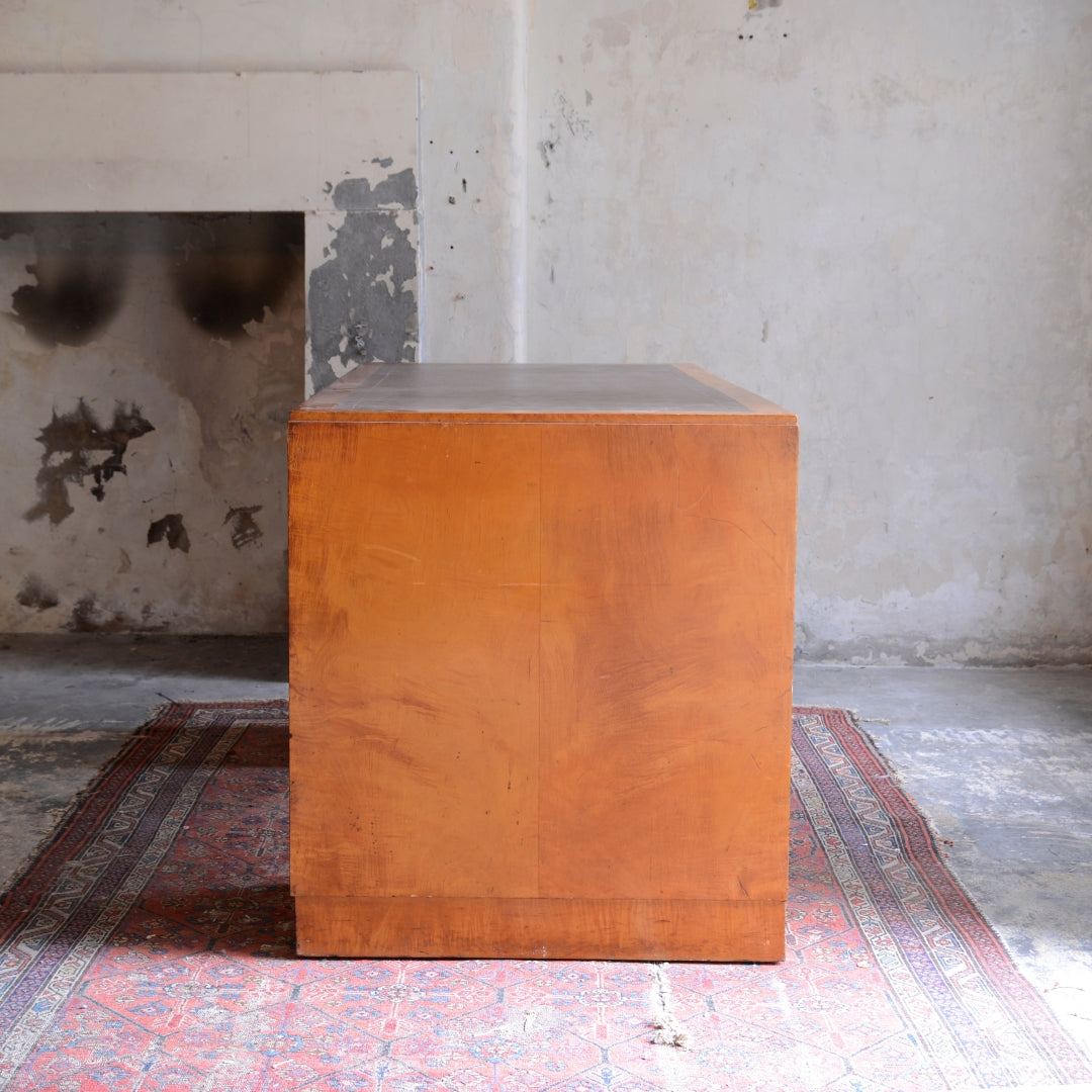 Art Deco Pedestal Desk