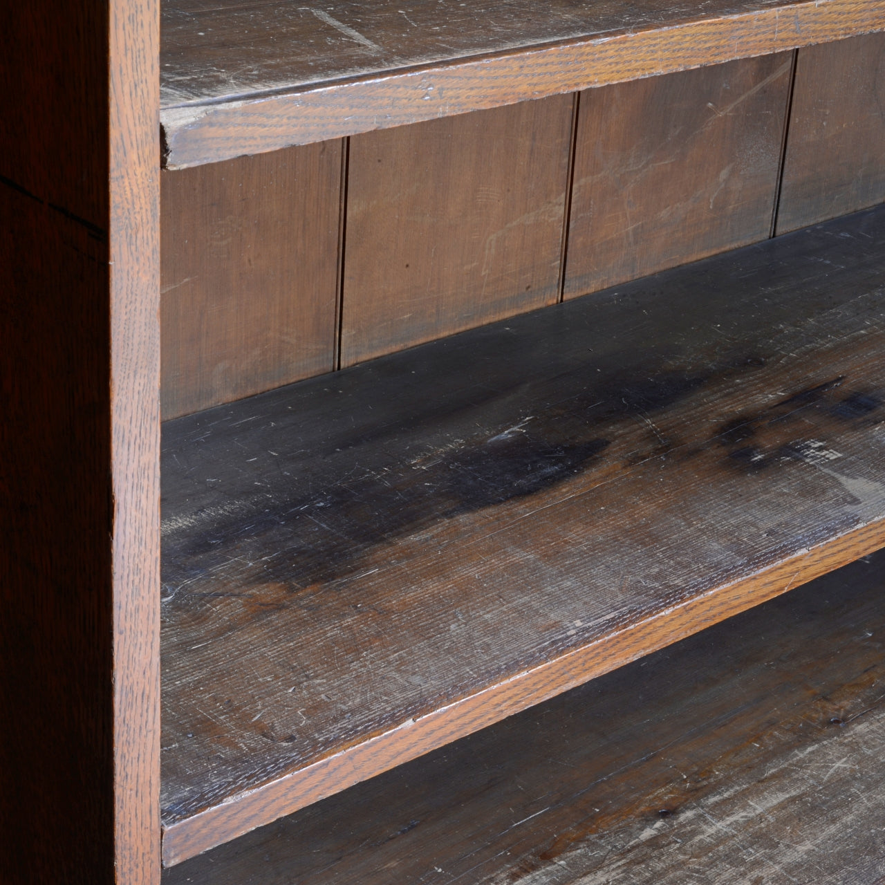 Large 19thC Oak Bookshelves