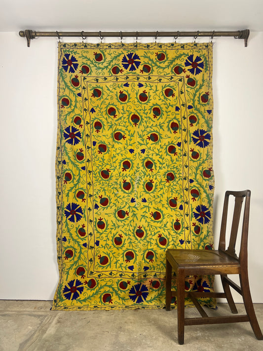 Vintage Kantha Suzani Quilt