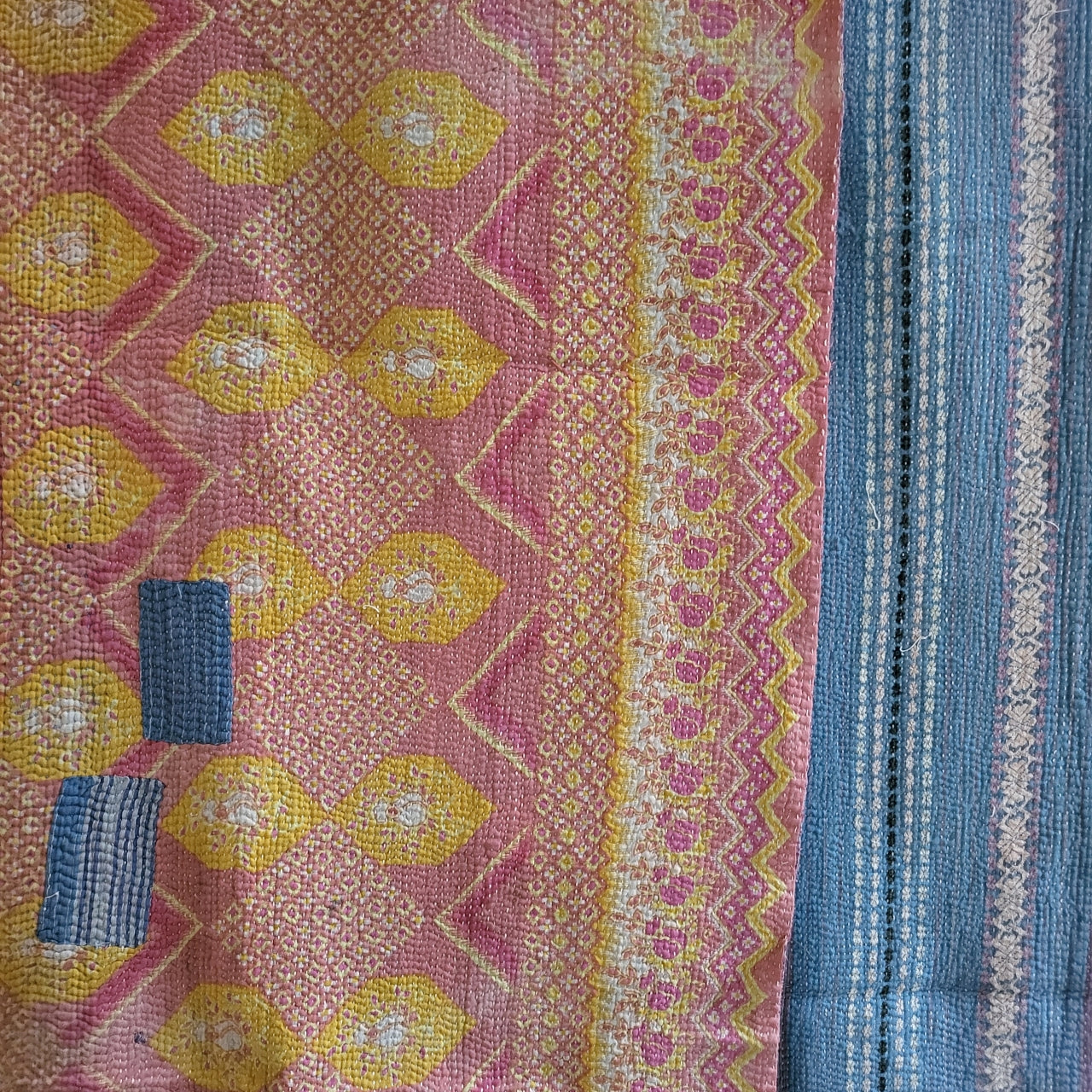 Finestitch Kantha Quilt - No 6