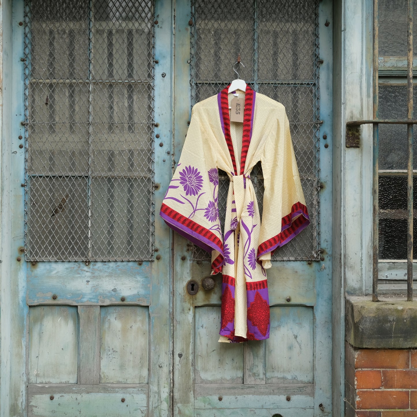 Vintage Silk Batwing Kimonos