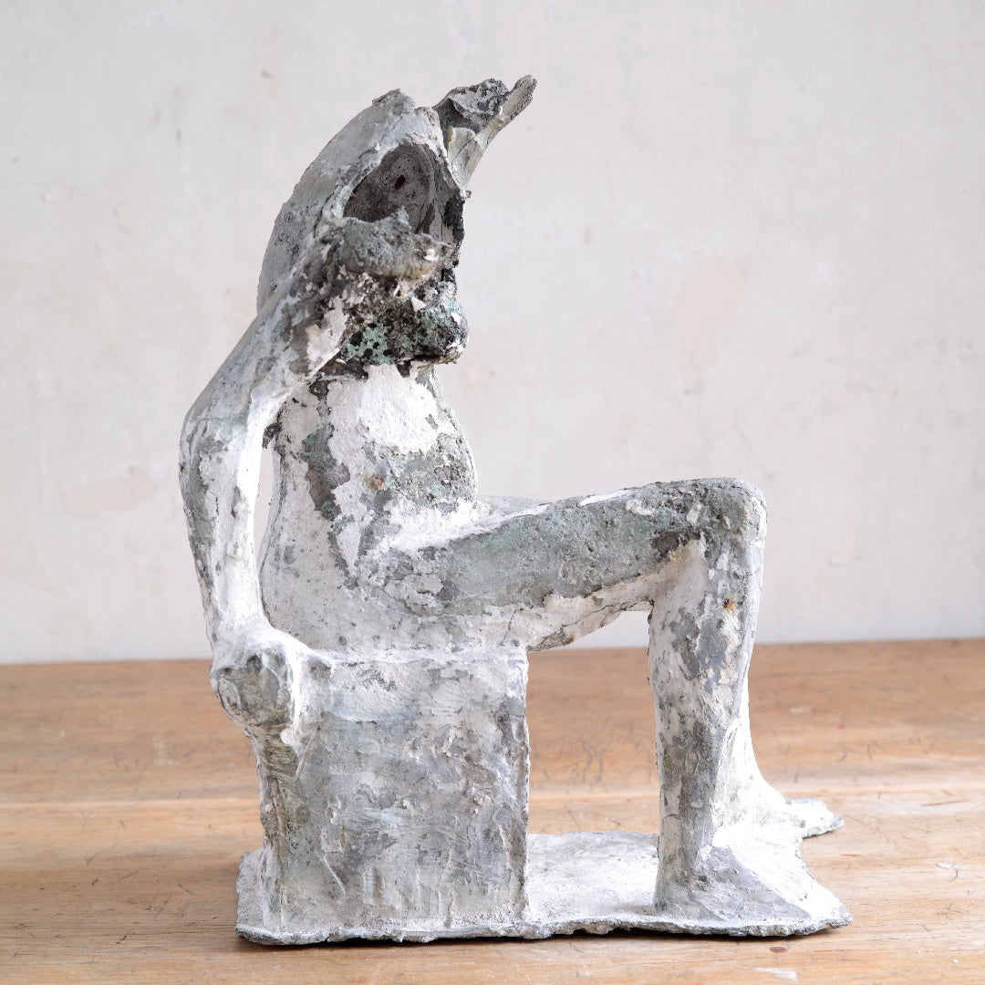 Seated Nude Sculpture