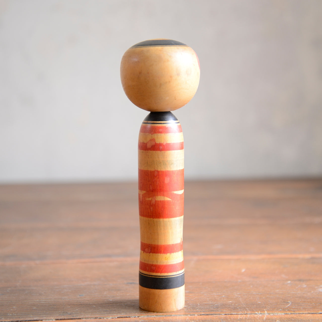 Traditional Japanese Folk Art Kokeshi Doll