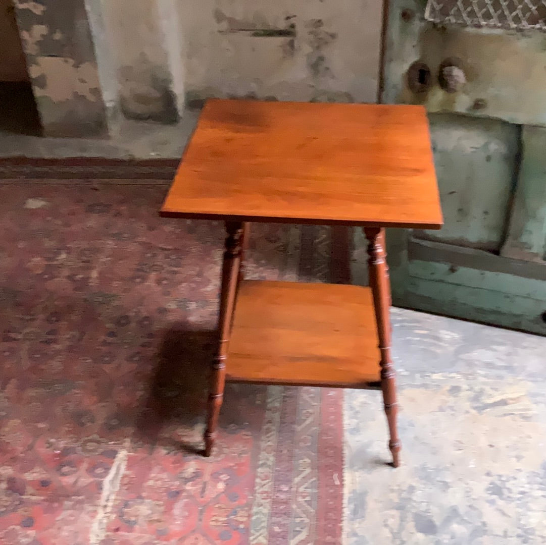 19thC Mahogany Occasional Lamp Table