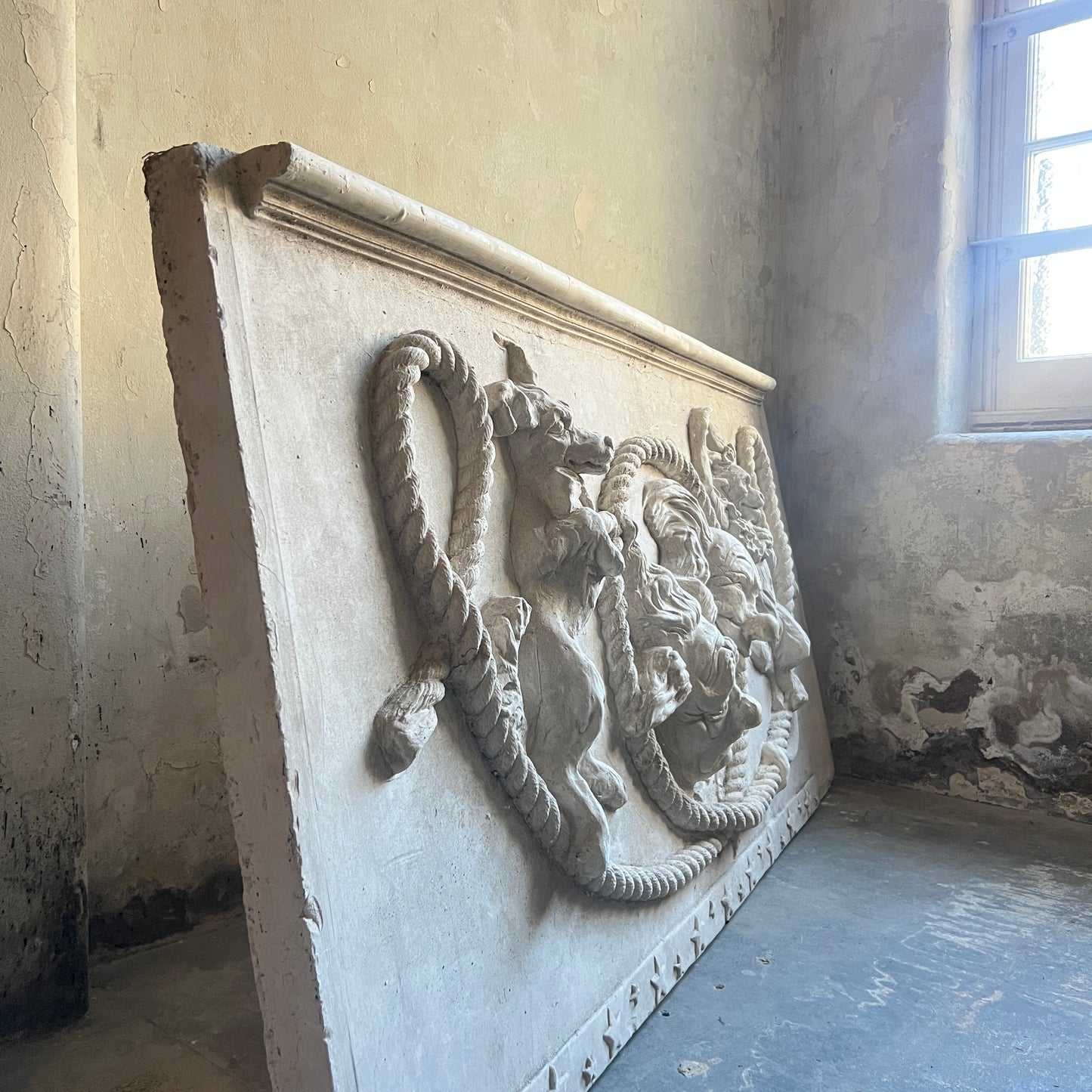Large Plaster “Comedy & Tragedy” Theatre Panels