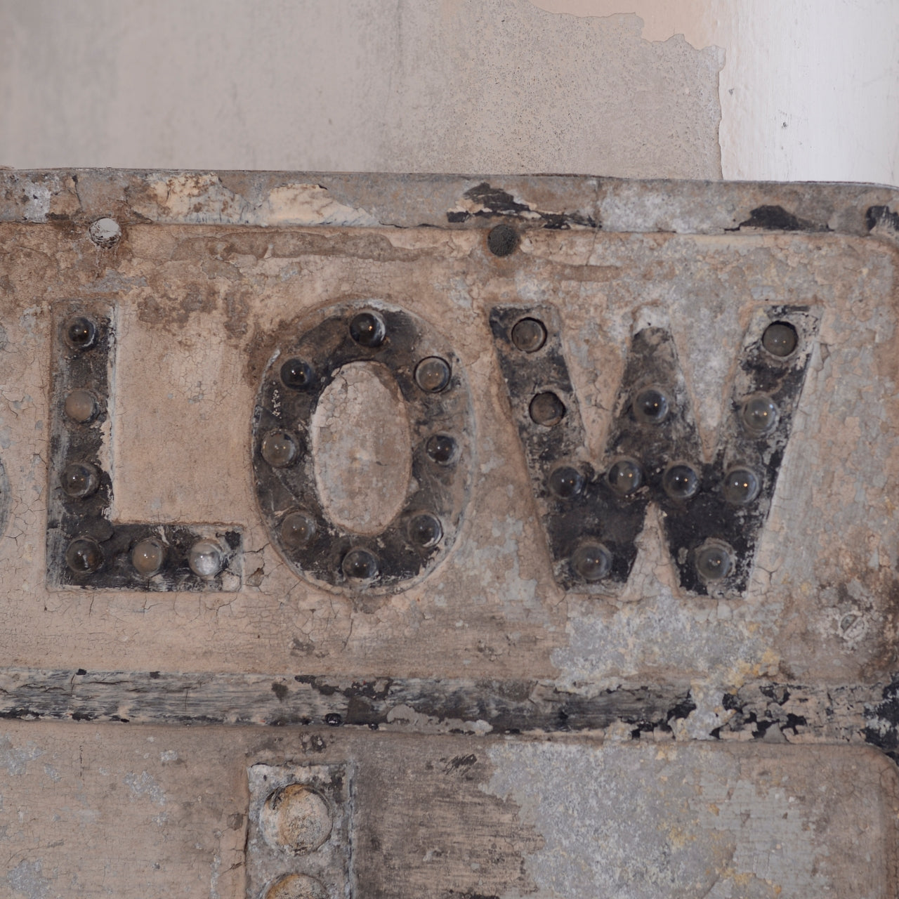 Original SLOW MAJOR ROAD AHEAD Sign