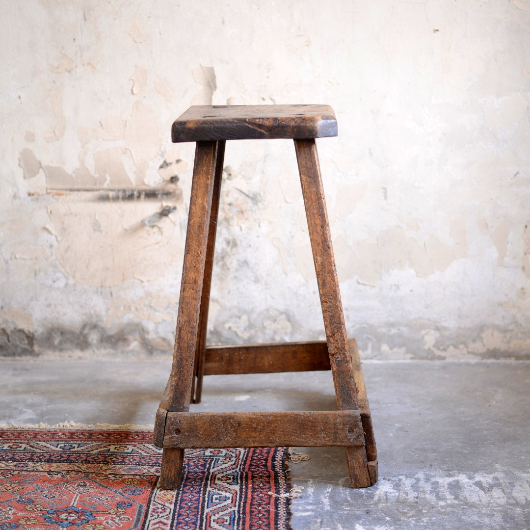 Antique Cutlers or Jewellers Work Stool - B