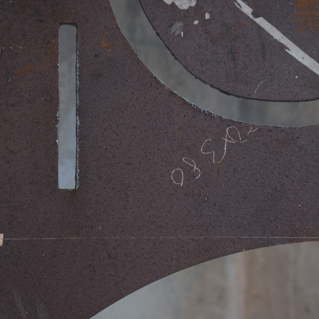 Steel Art Piece - Large Circle