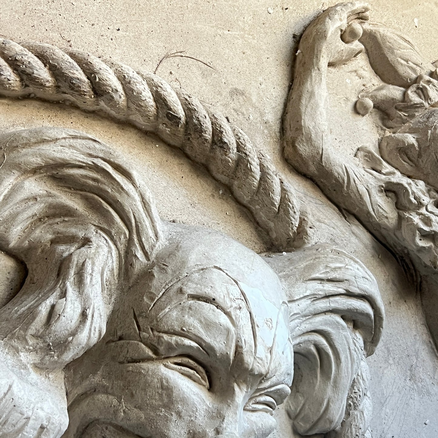 Large Plaster “Comedy & Tragedy” Theatre Panels