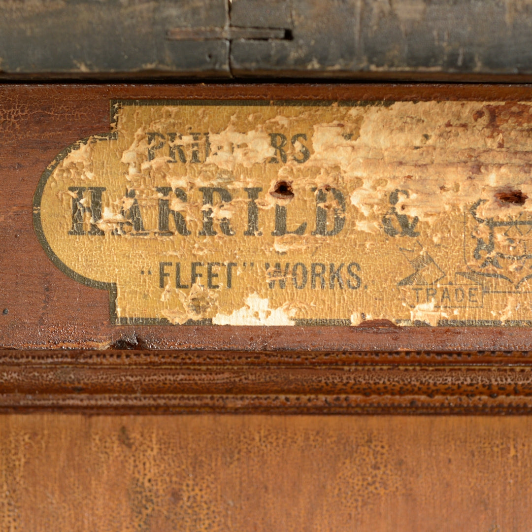 Harrild & Sons London Printers Typeset Drawer Cabinet