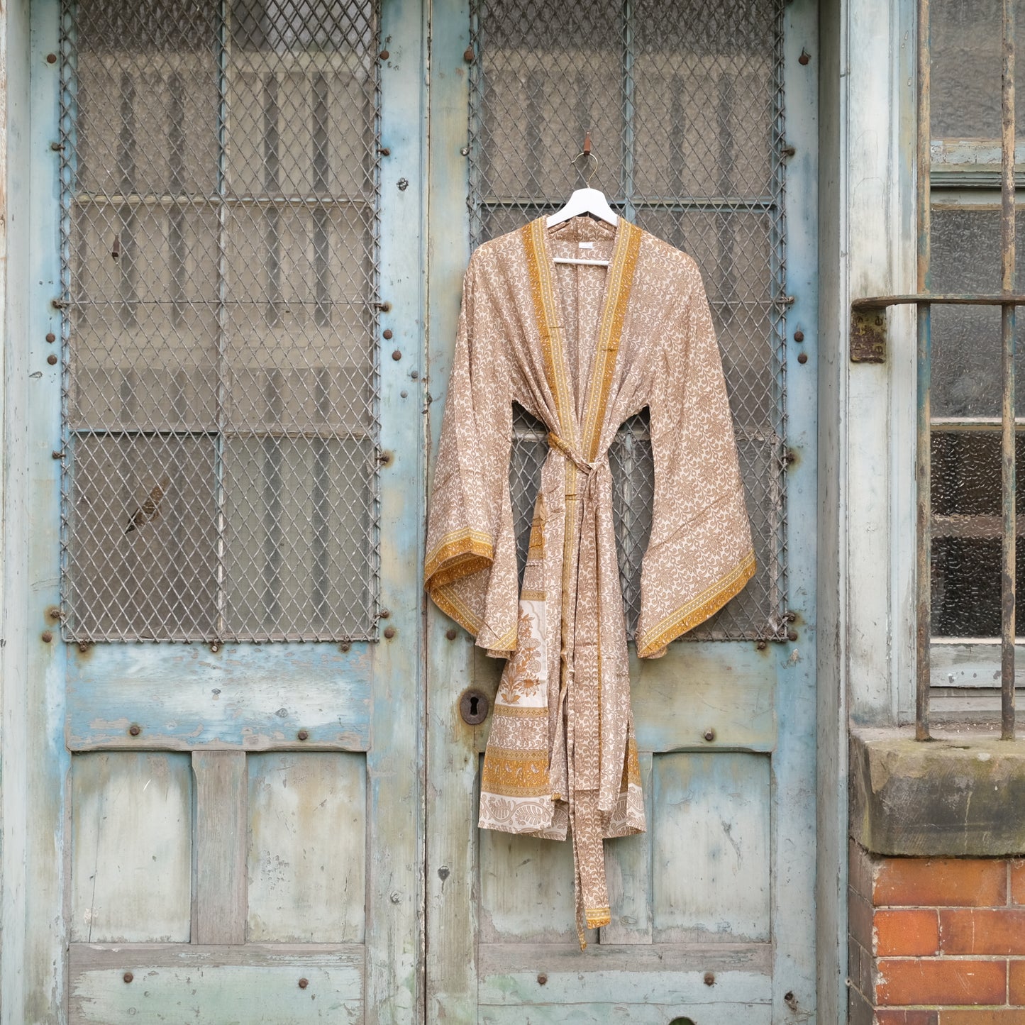 Vintage Silk Batwing Kimonos