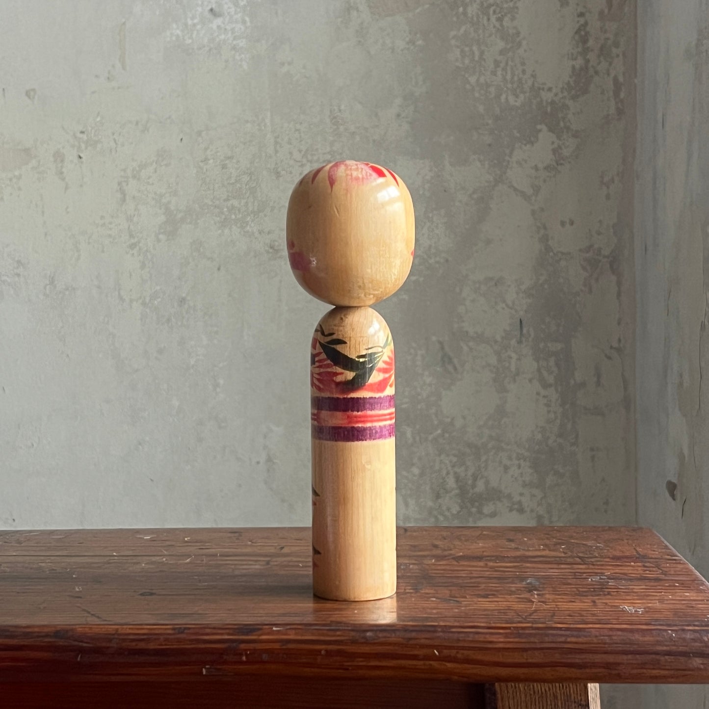 Traditional Japanese Folk Art Kokeshi Doll - Kimono