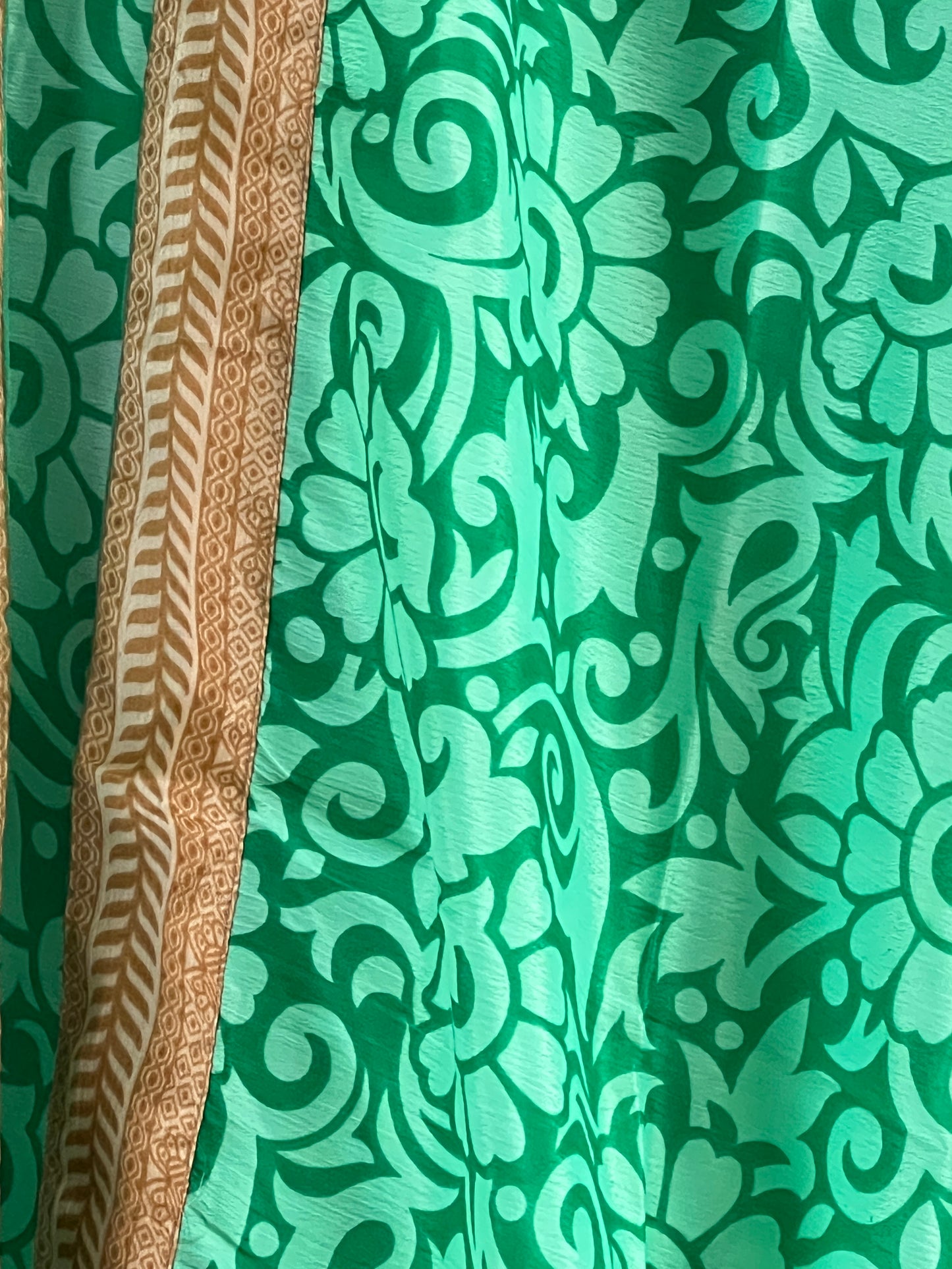 Vintage Silk Trousers & Shirt Co-ordinated Set