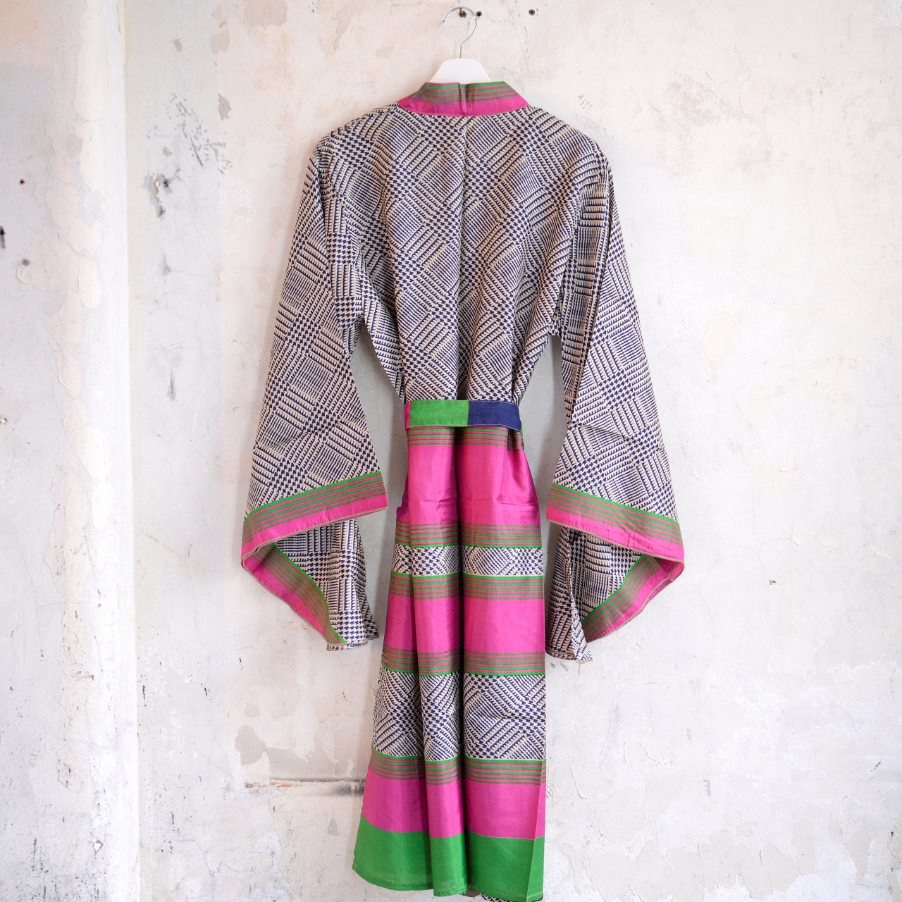 Vintage Silk Batwing Kimono - II