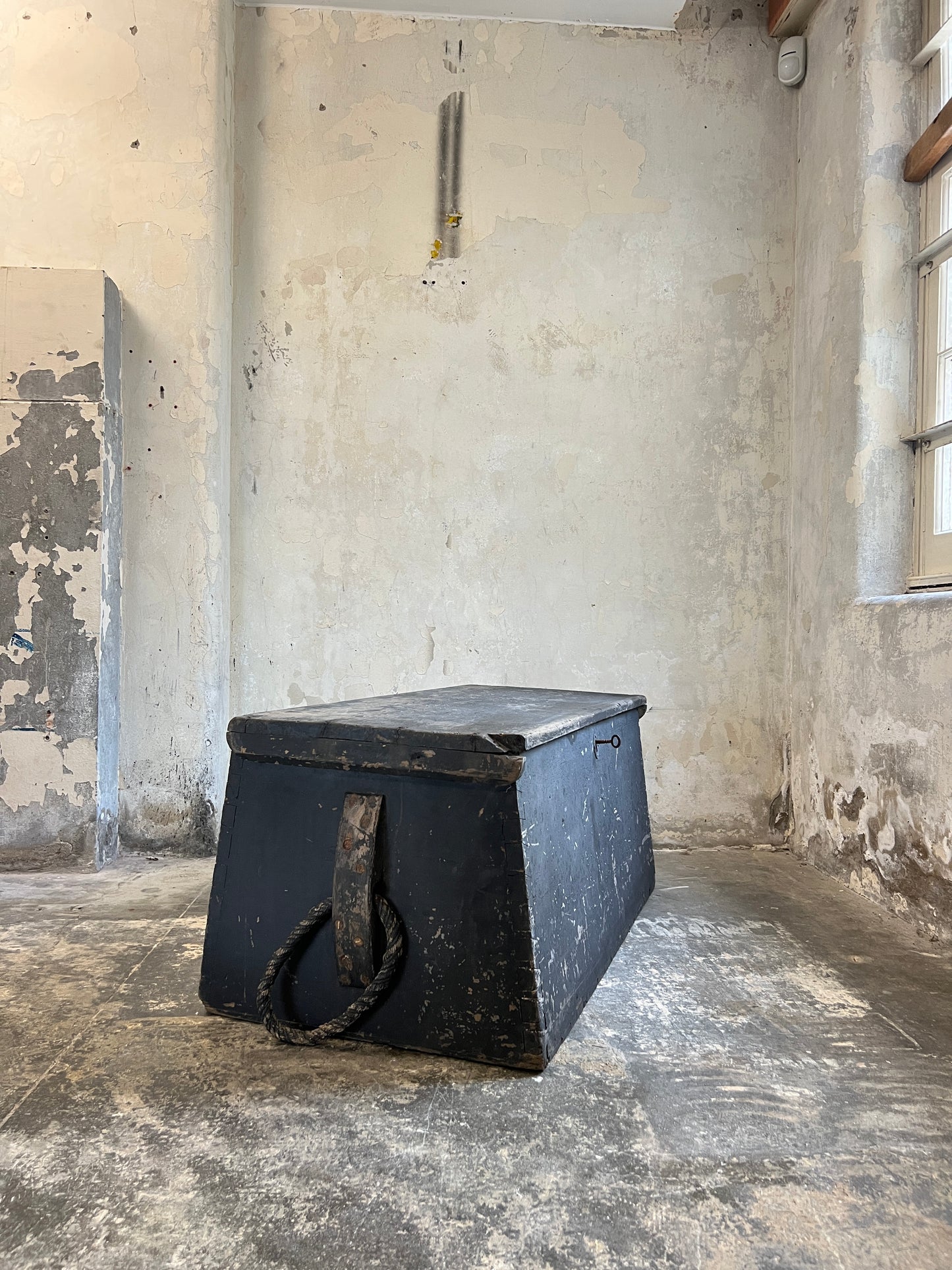 19thC Painted Seaman’s Chest