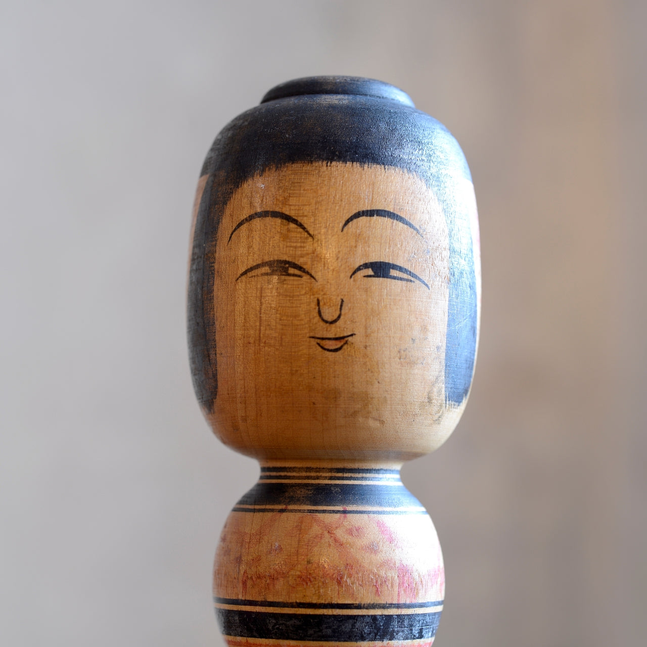 Traditional Japanese Folk Art Kokeshi Doll - 2