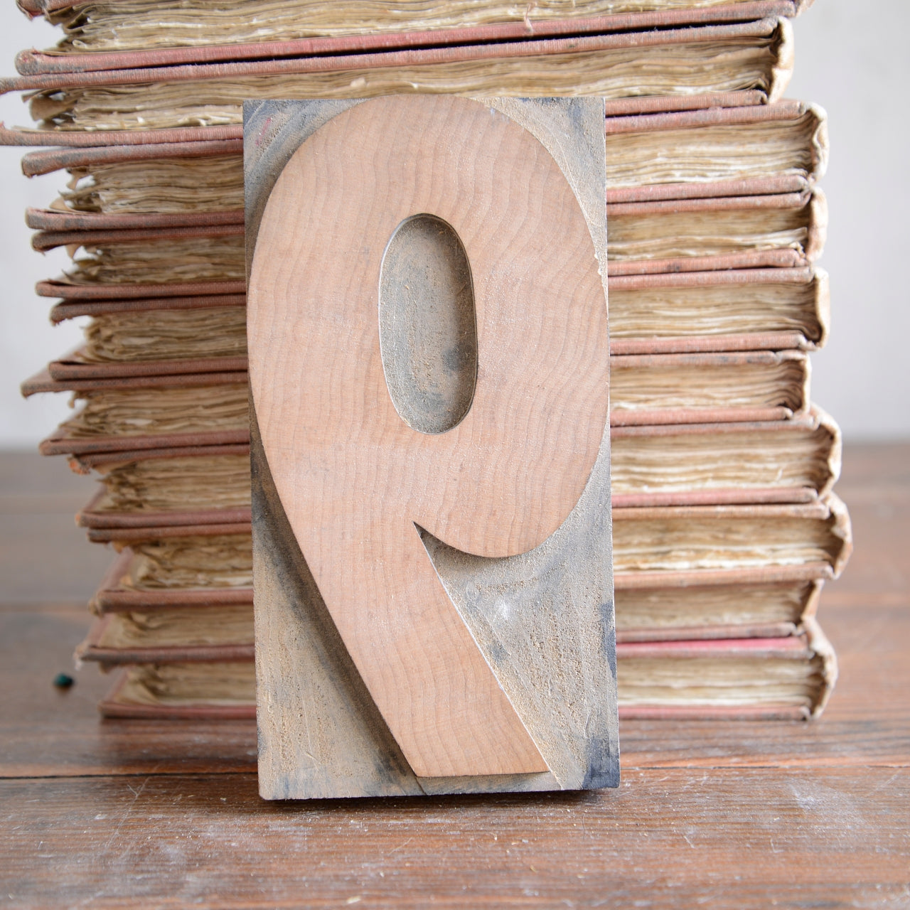 1950’s Wooden Letterpress Type - 15.5cm