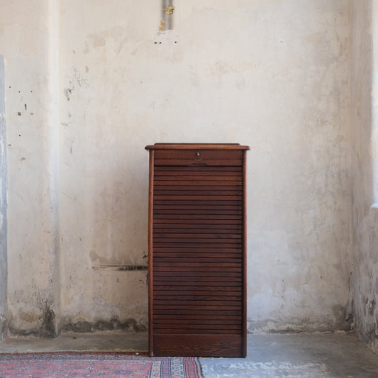 Abbess Tambour Filing Cabinet with Drawers