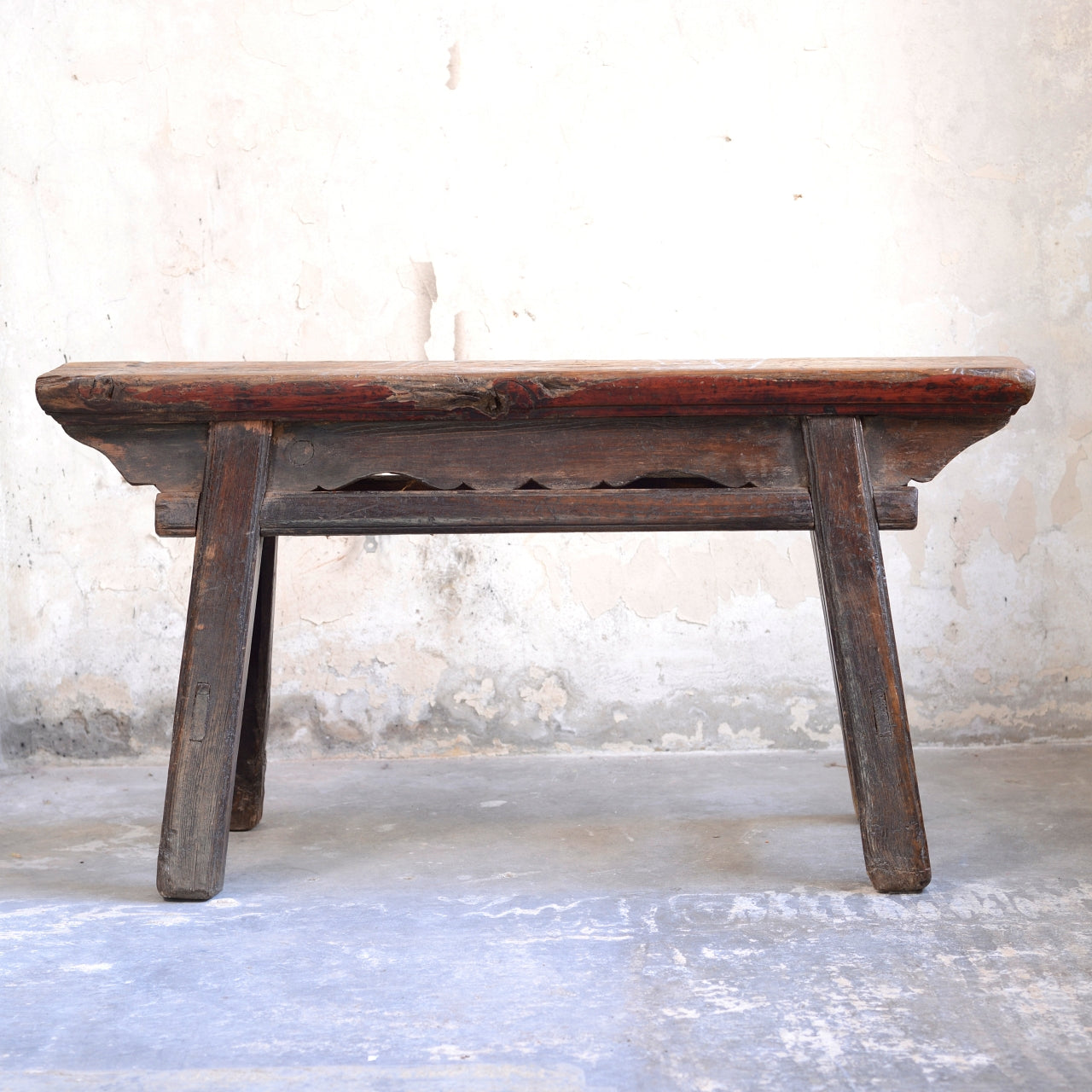 19thC Chinese Spring Bench