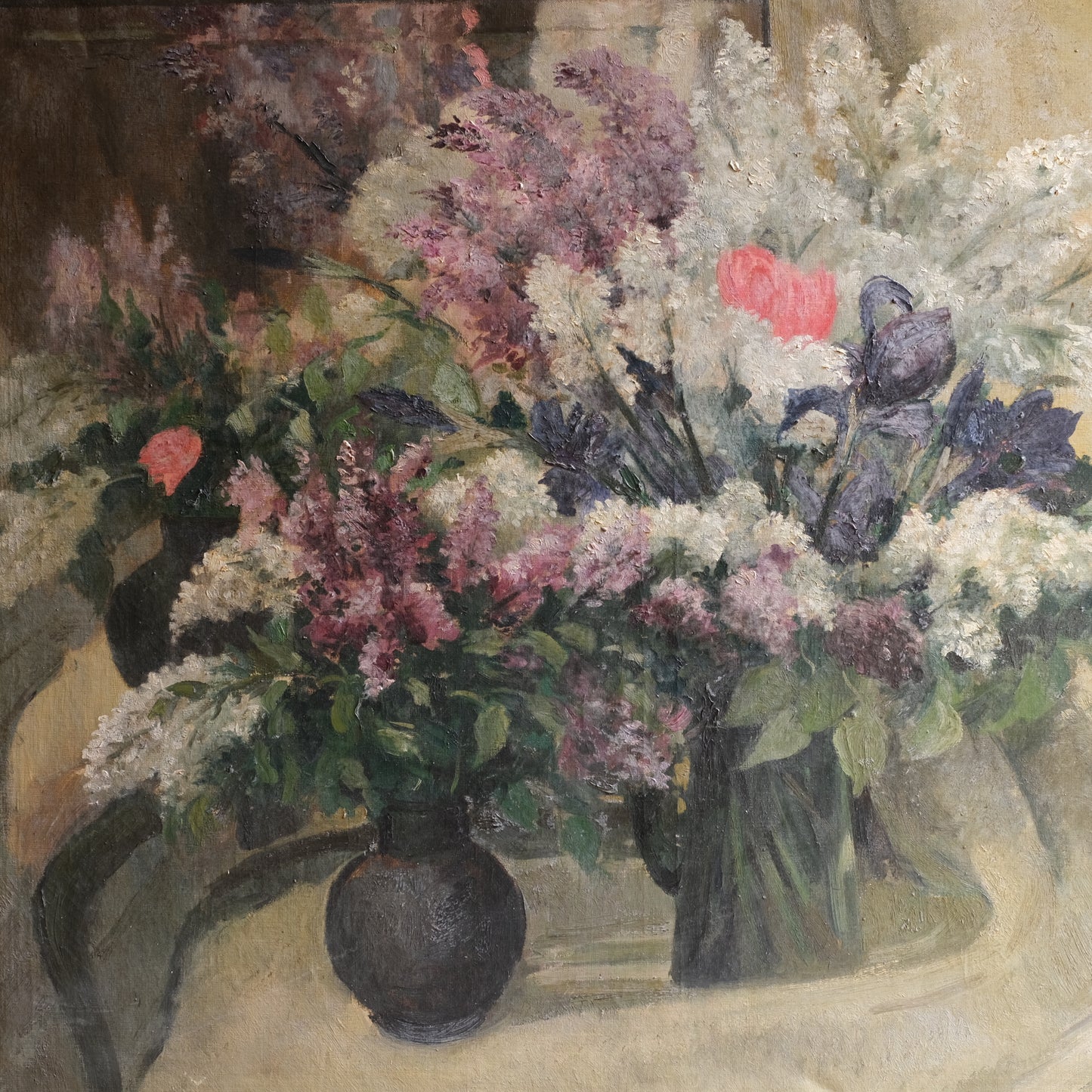 Large French 1940’s Still Life by J. Monder